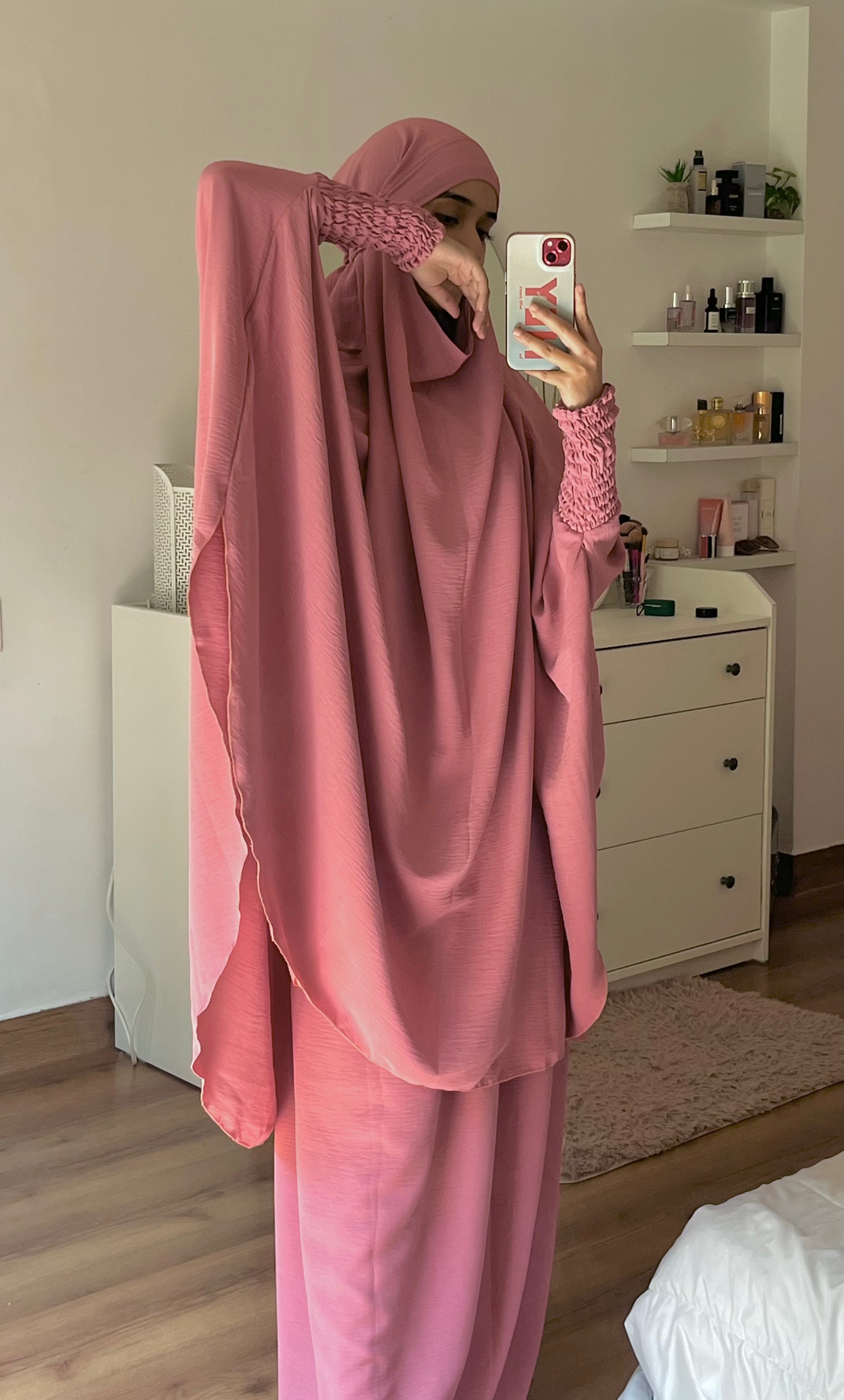 NOOR JILBAB - BUTTER CREPE