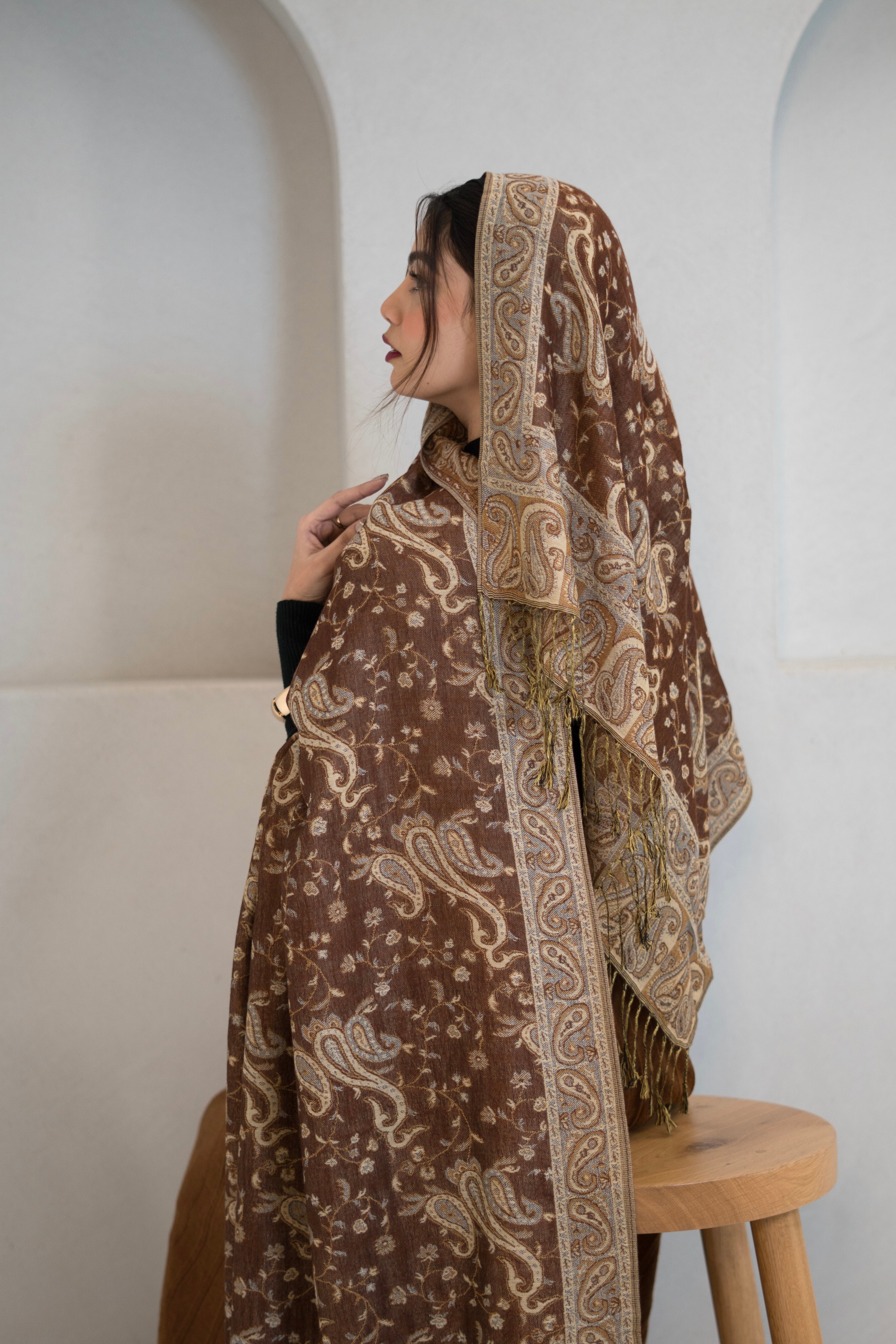 Pashmina Hijab - Amber