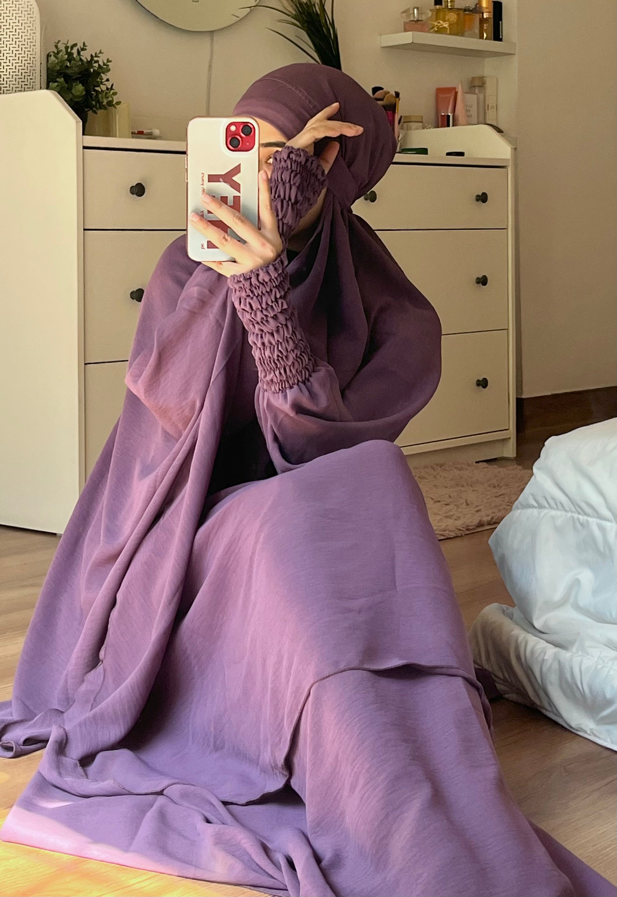 NOOR JILBAB - BUTTER CREPE