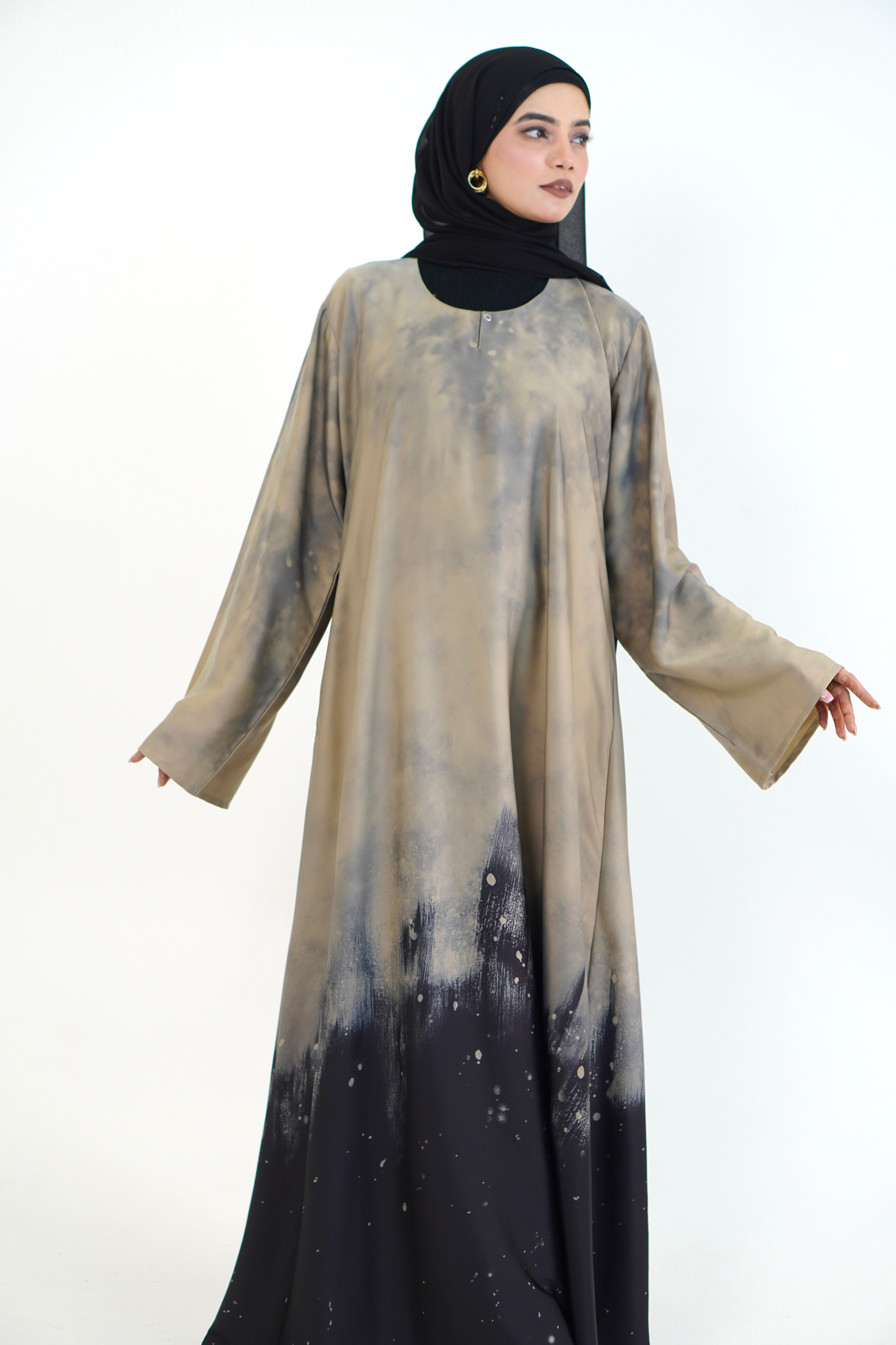 Gradient Abayah - Midnight