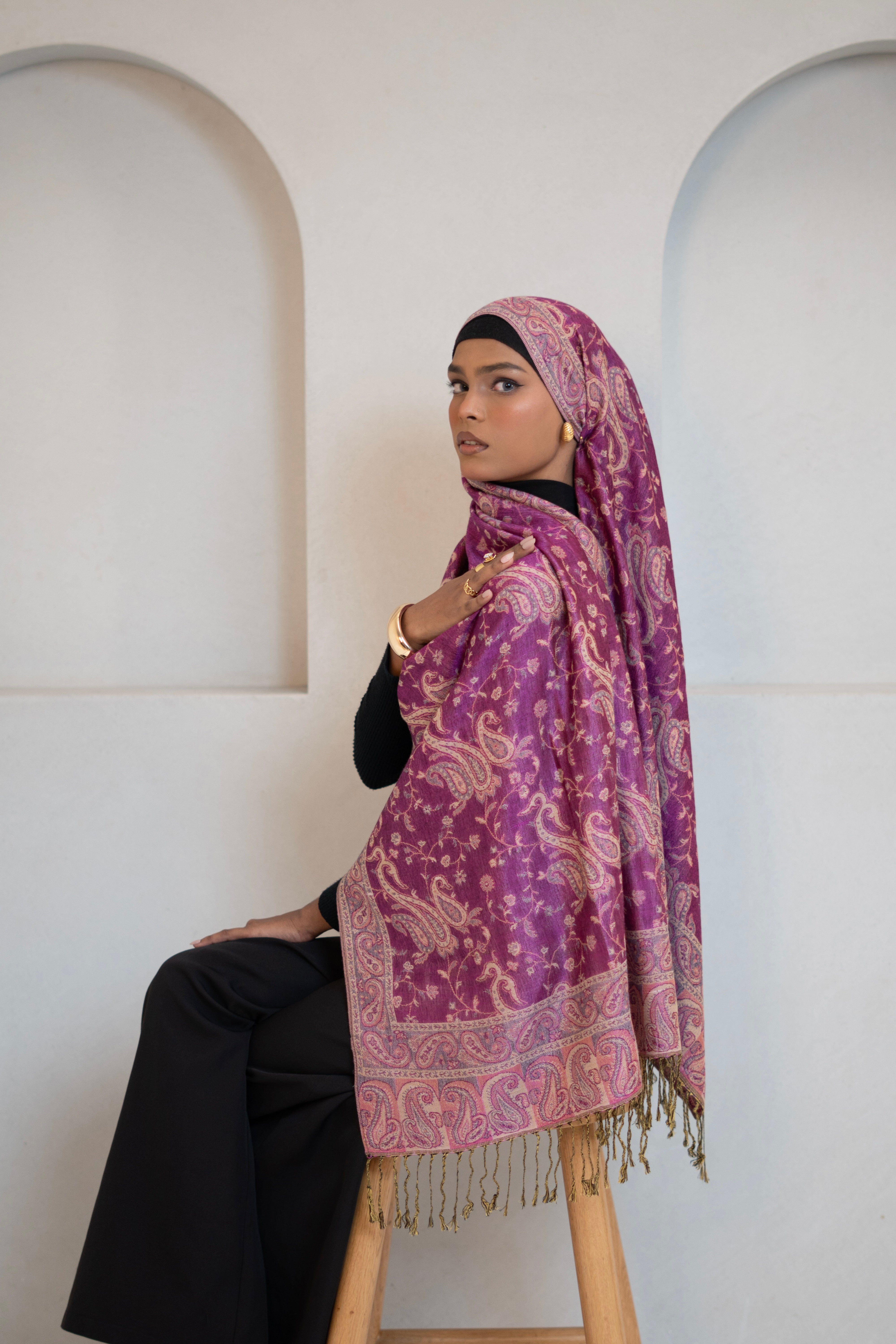 Pashmina Hijab - Gulabiya