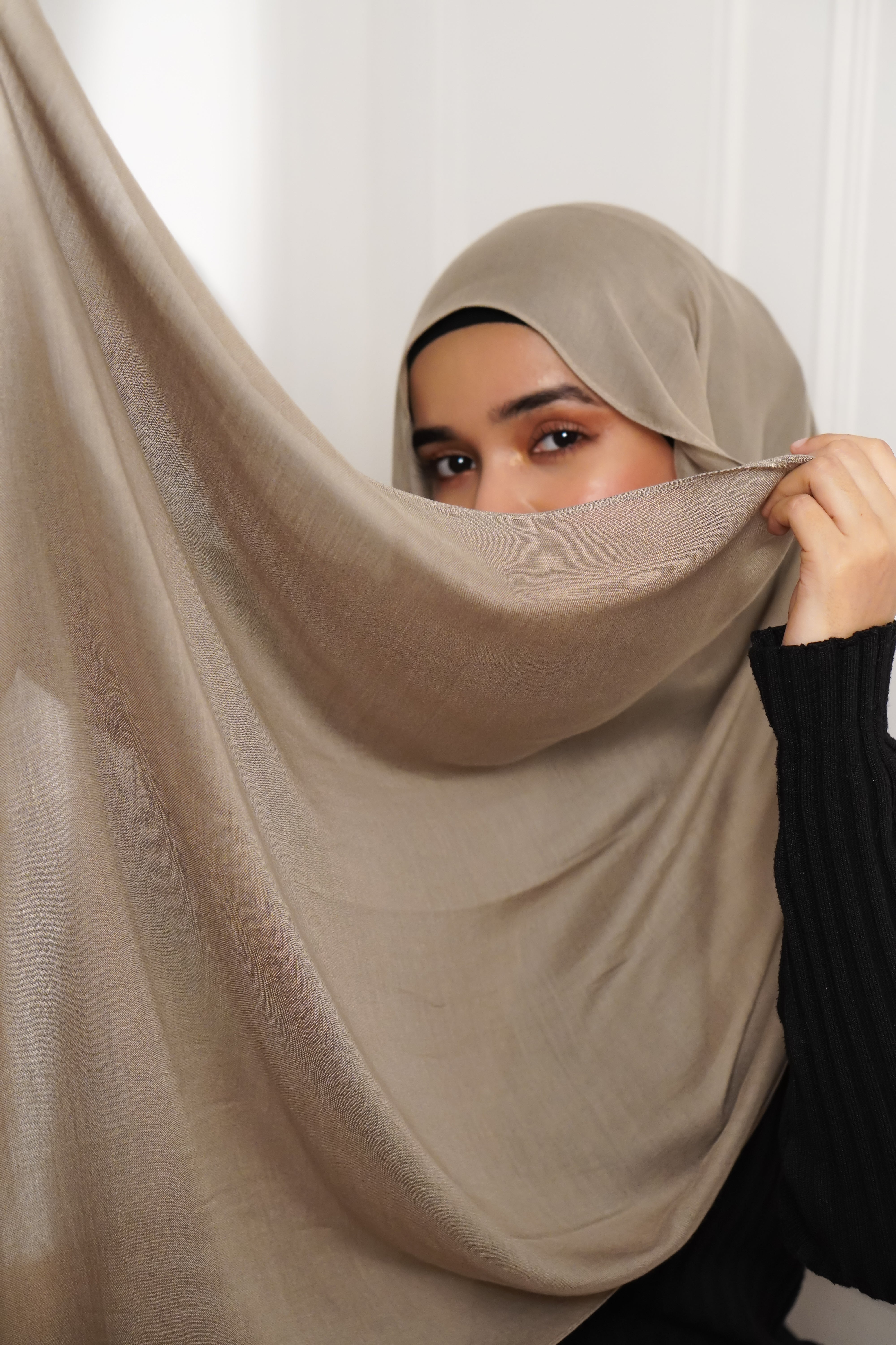 Modal Hijab #19 Khaki
