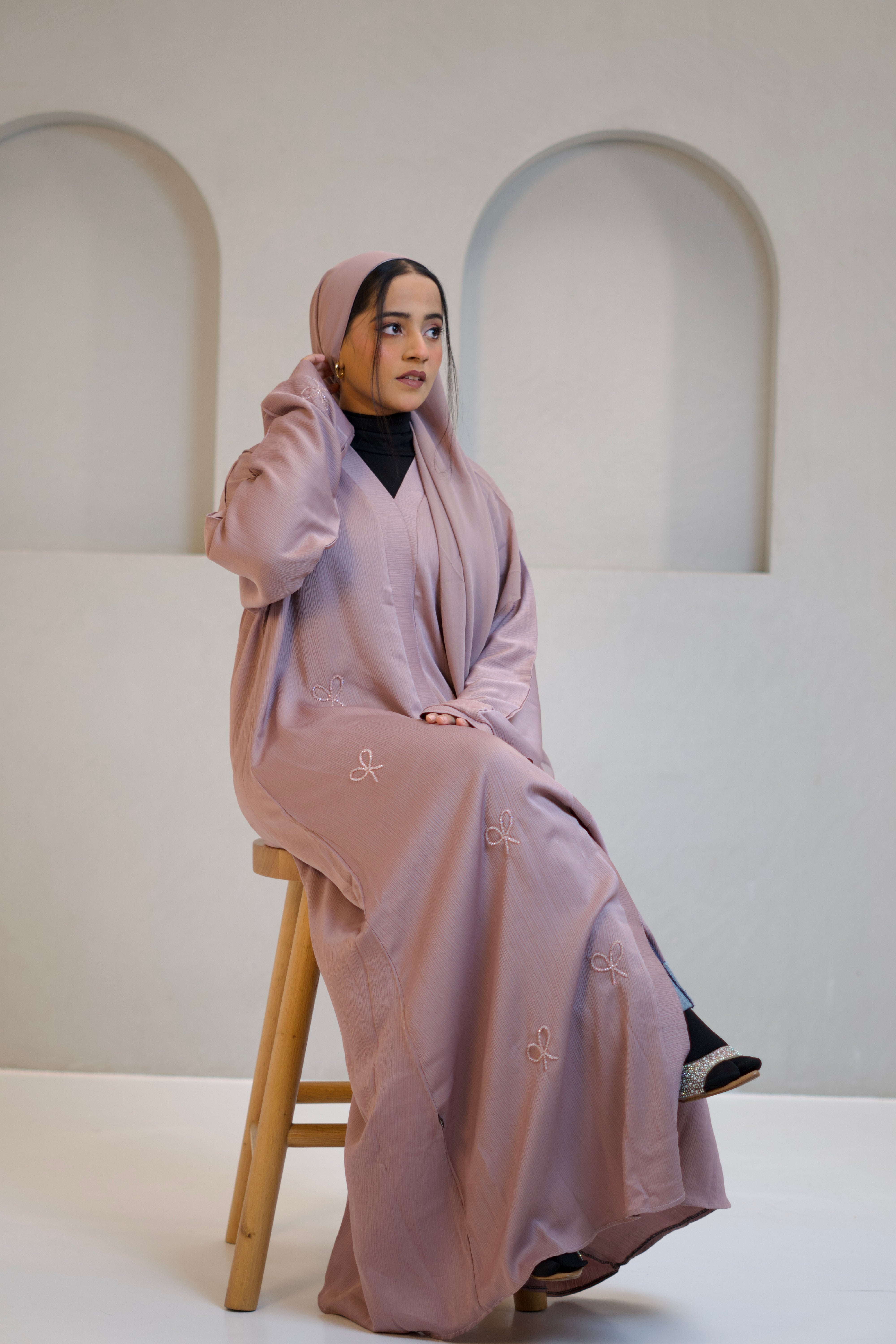 COQUETTE ABAYAH - GIRLY PINK