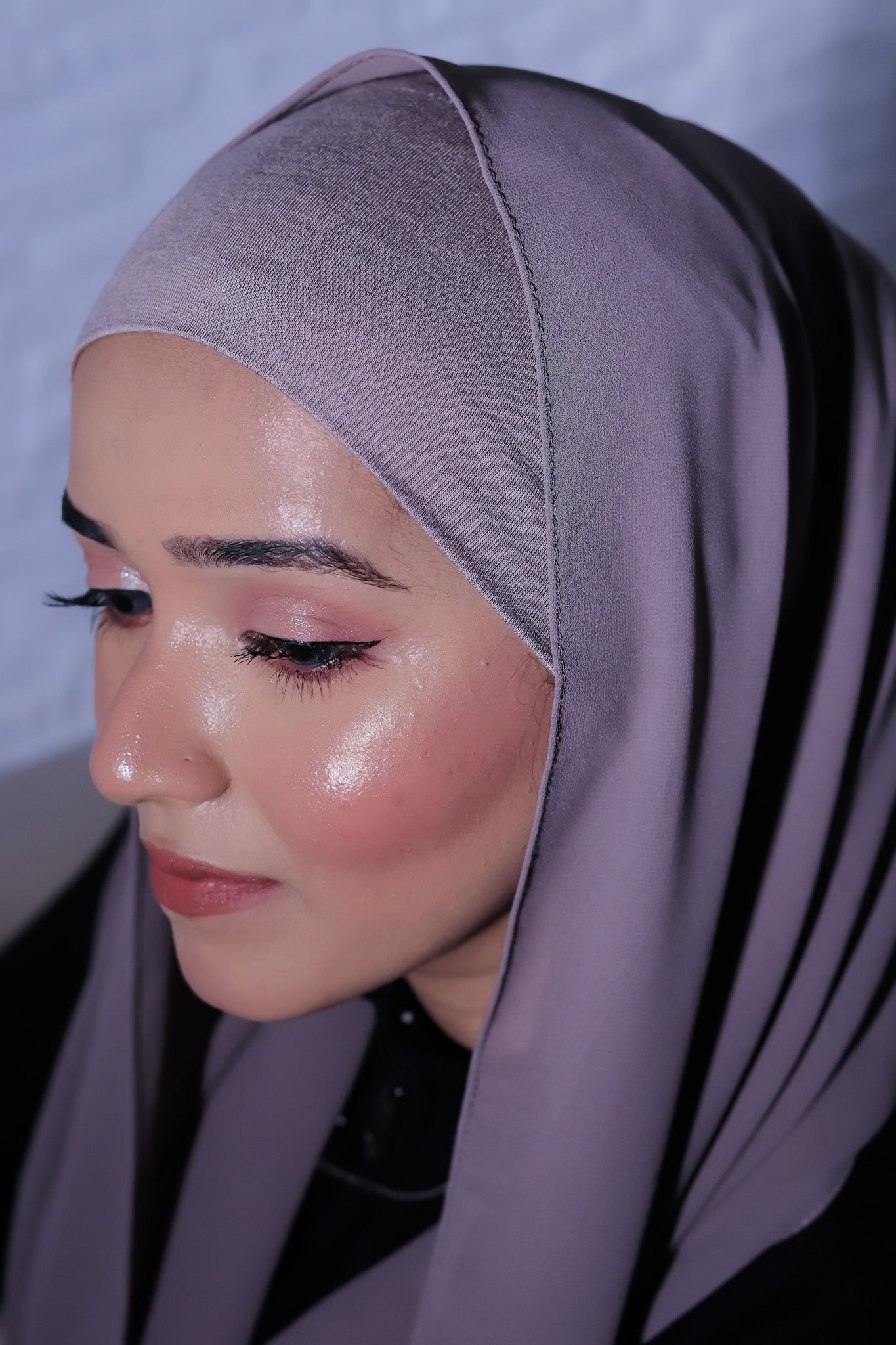Matching Hijab Set - Taupe