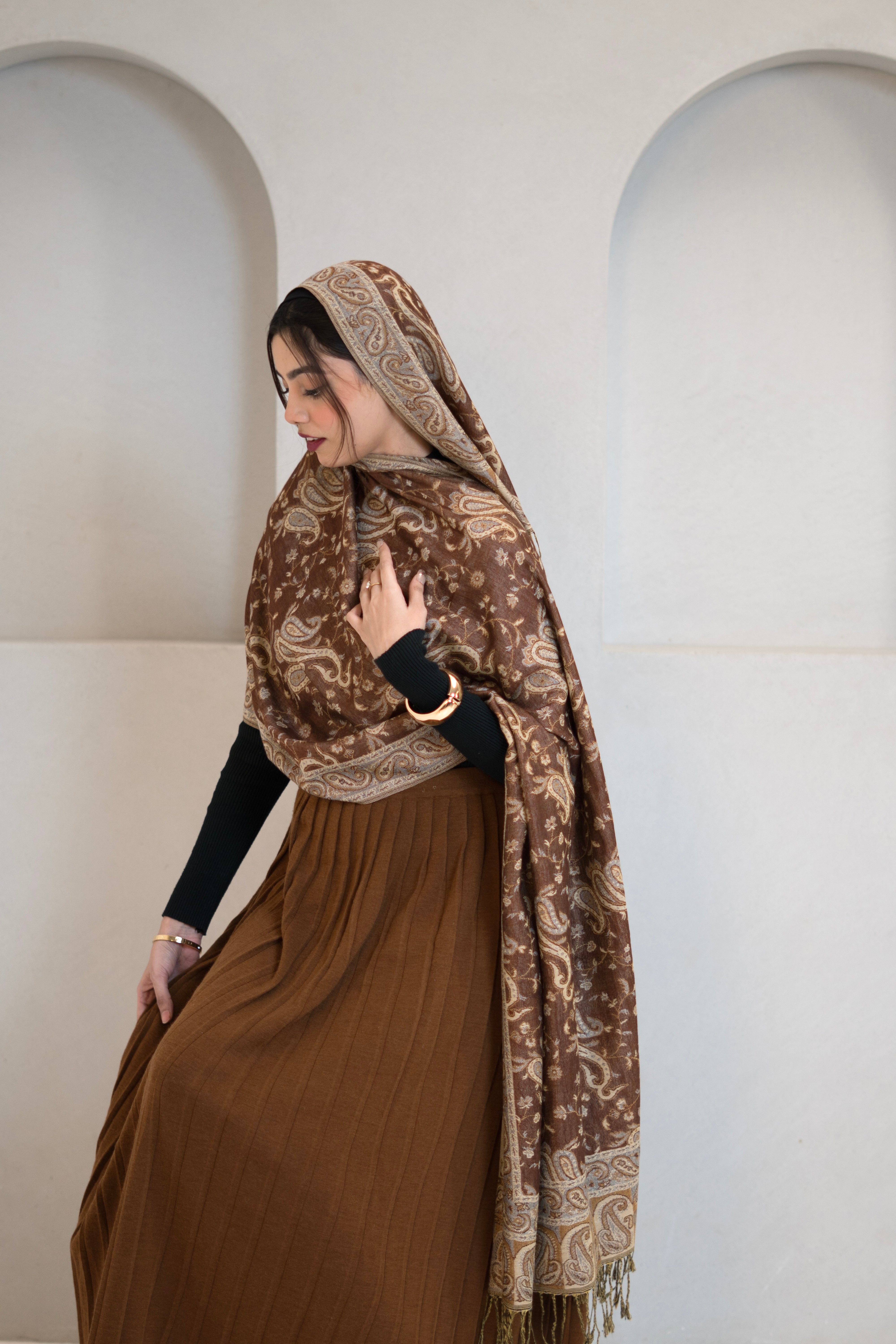 Pashmina Hijab - Amber