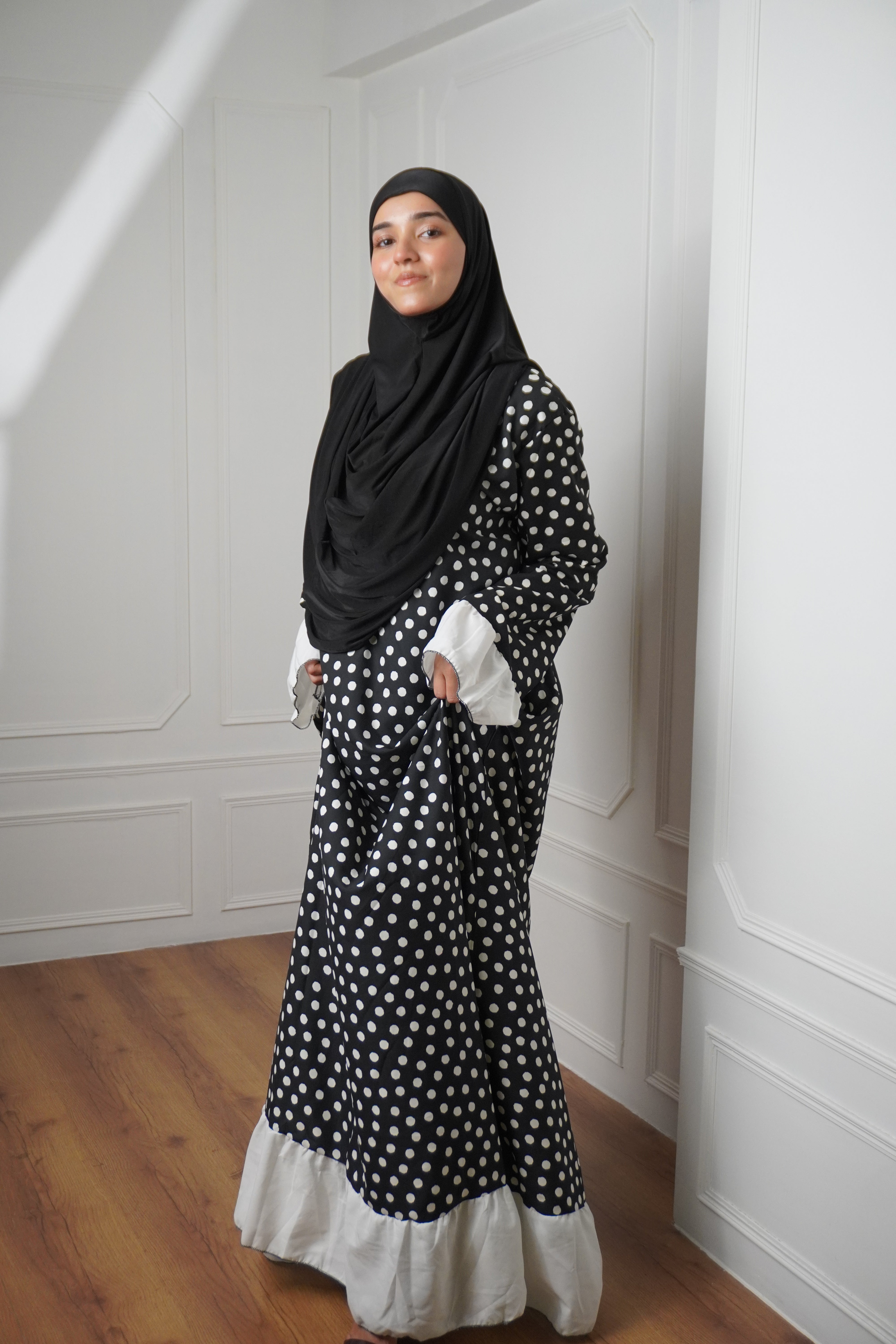 PRAYER SET - POLKA DOT (with makhna)
