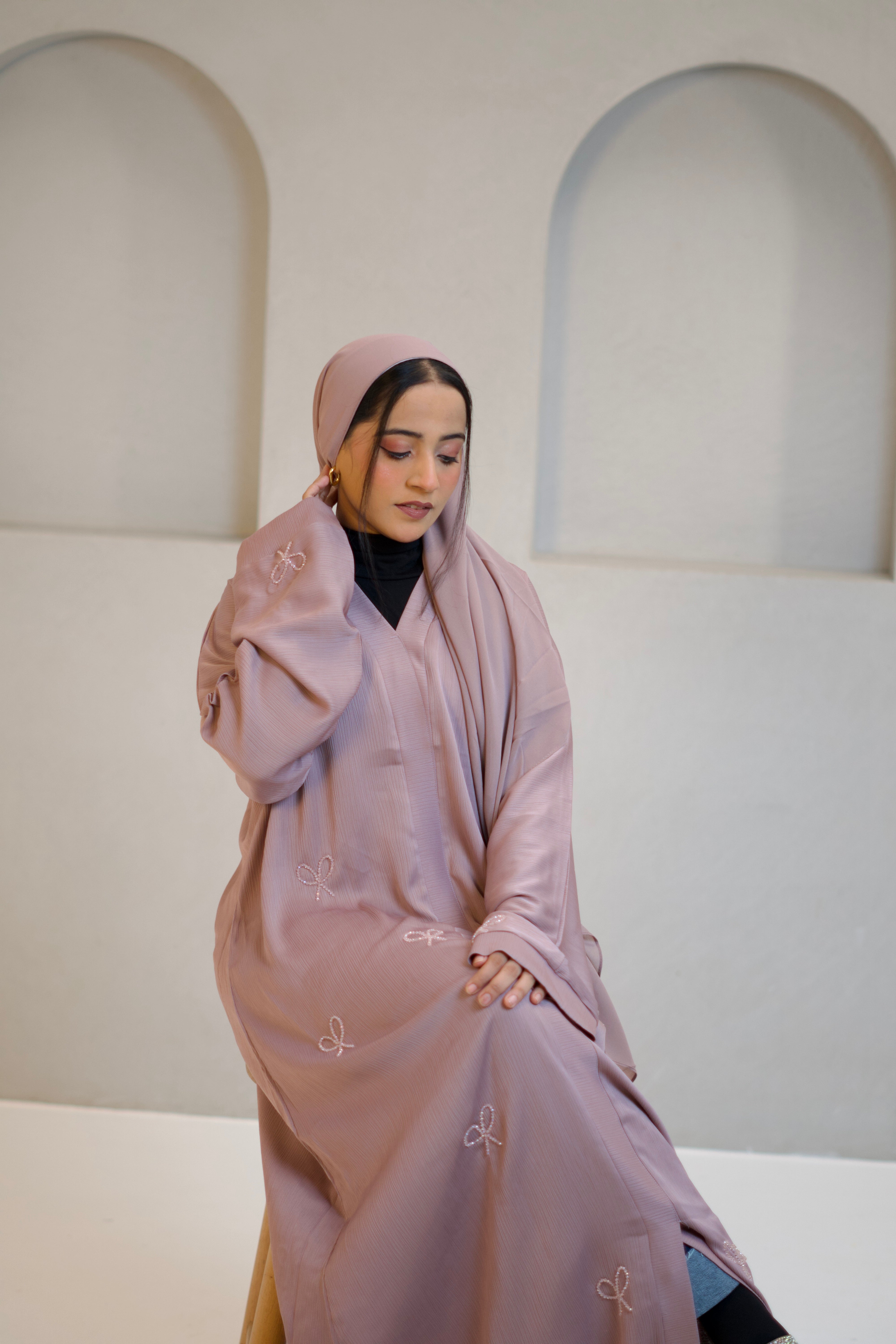 COQUETTE ABAYAH - GIRLY PINK