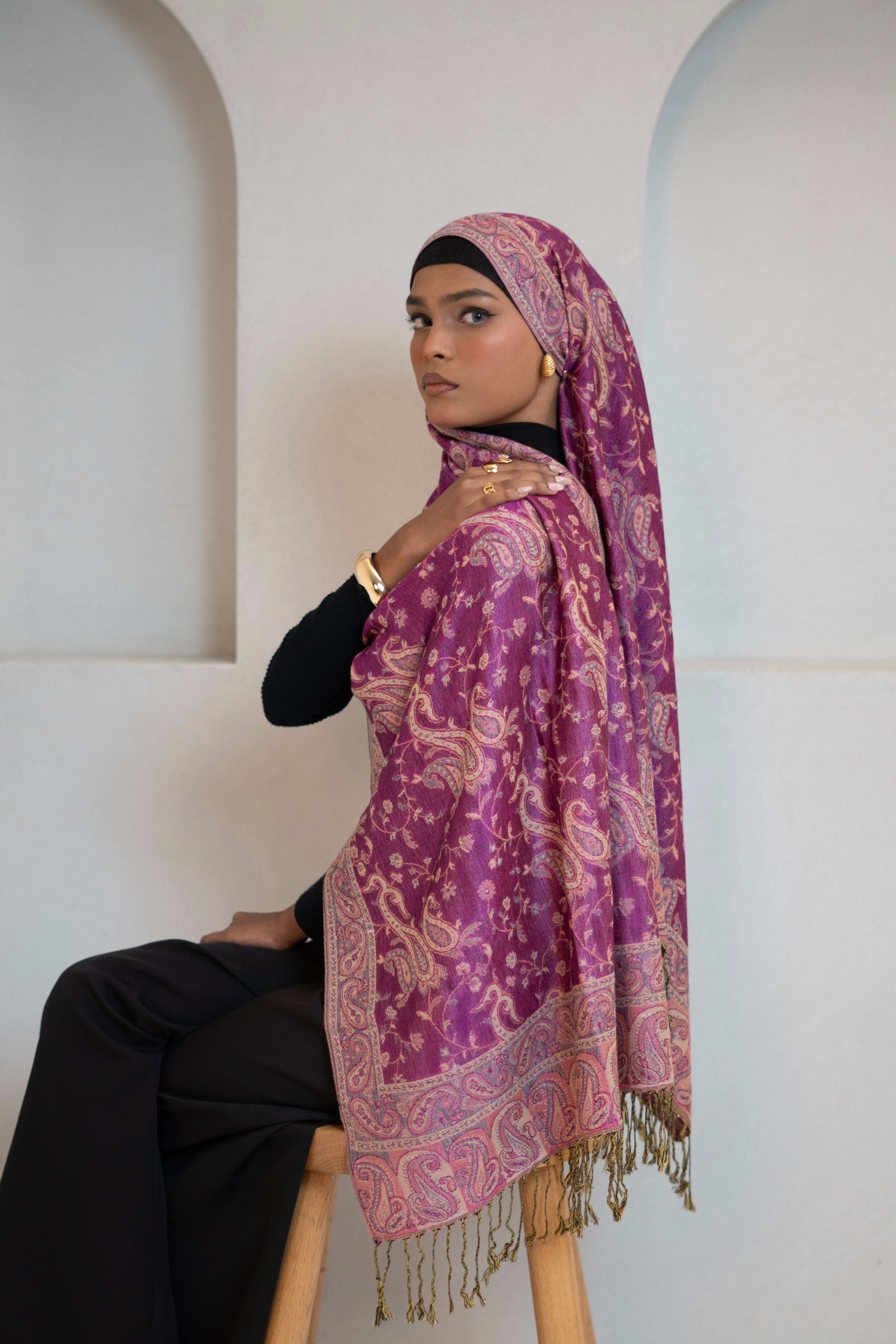 Pashmina Hijab - Gulabiya