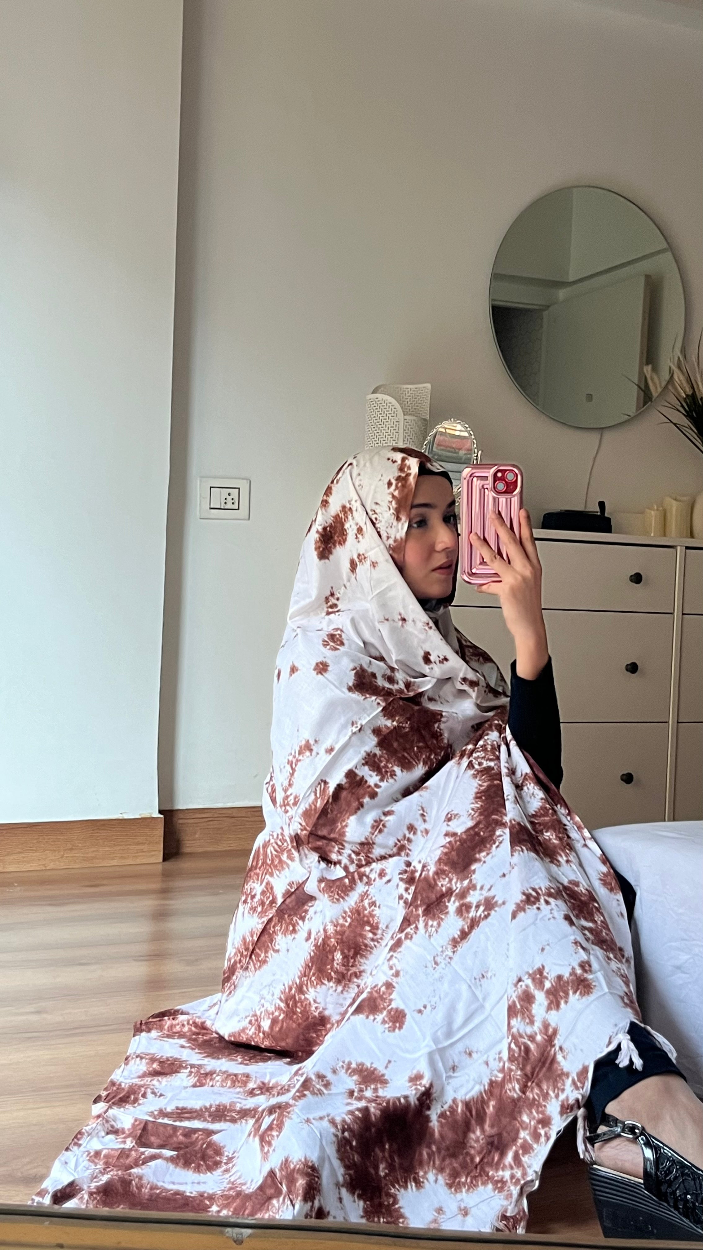 NAMAZ DUPATTA - TIE DYE