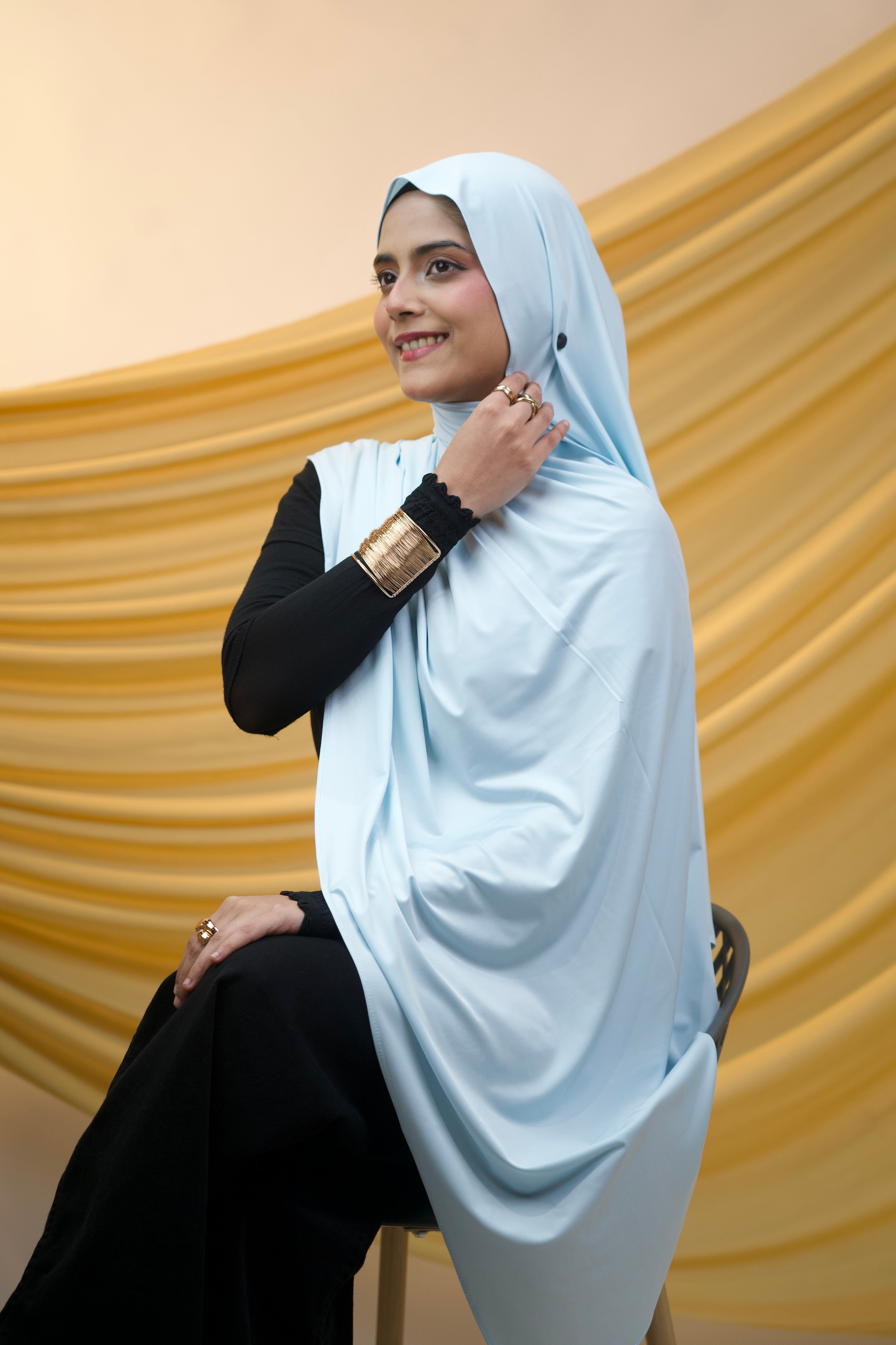 Premium Liquid Jersey - MoonBerry Blue