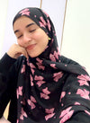 BOW PRINT HIJAB