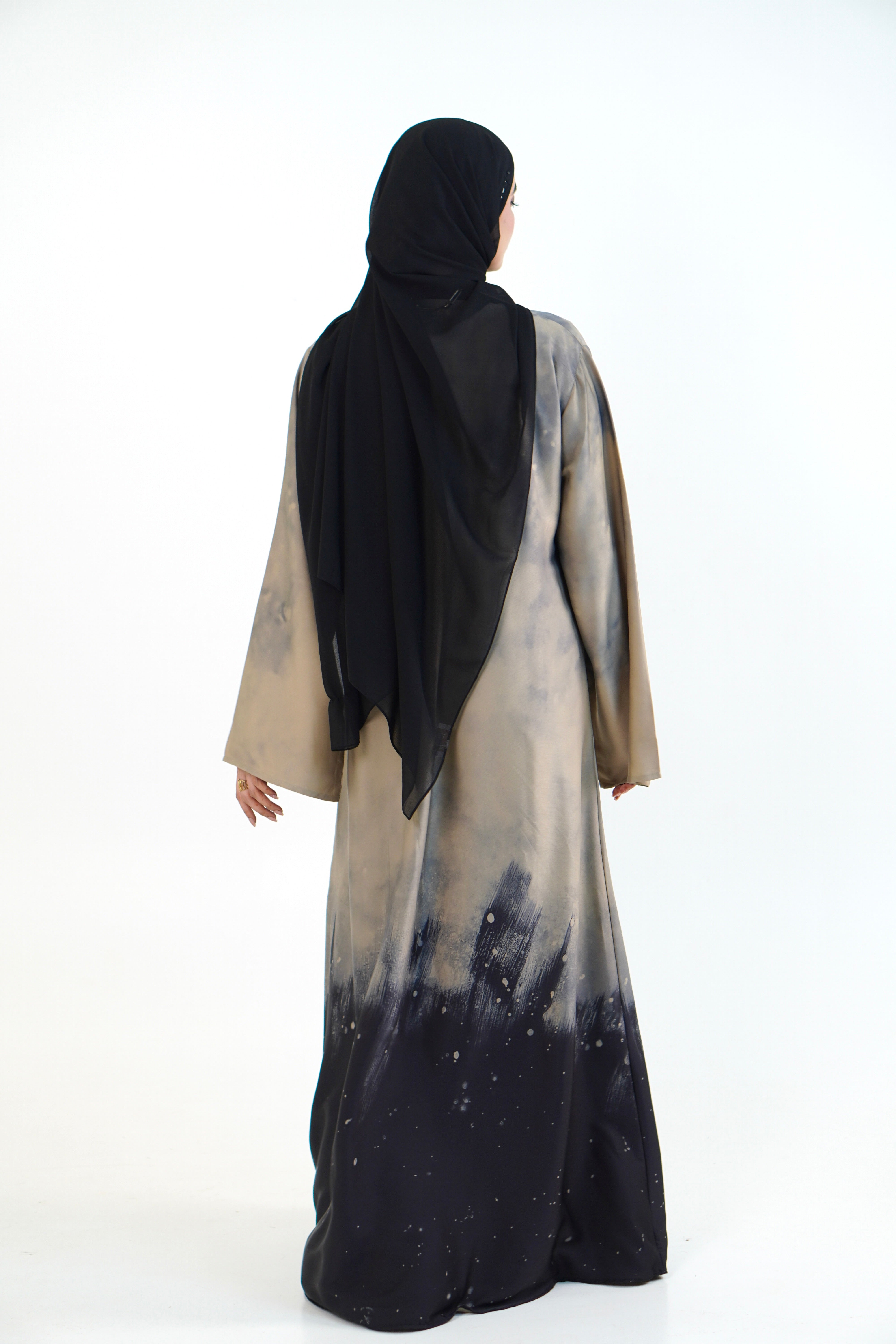 Gradient Abayah - Midnight