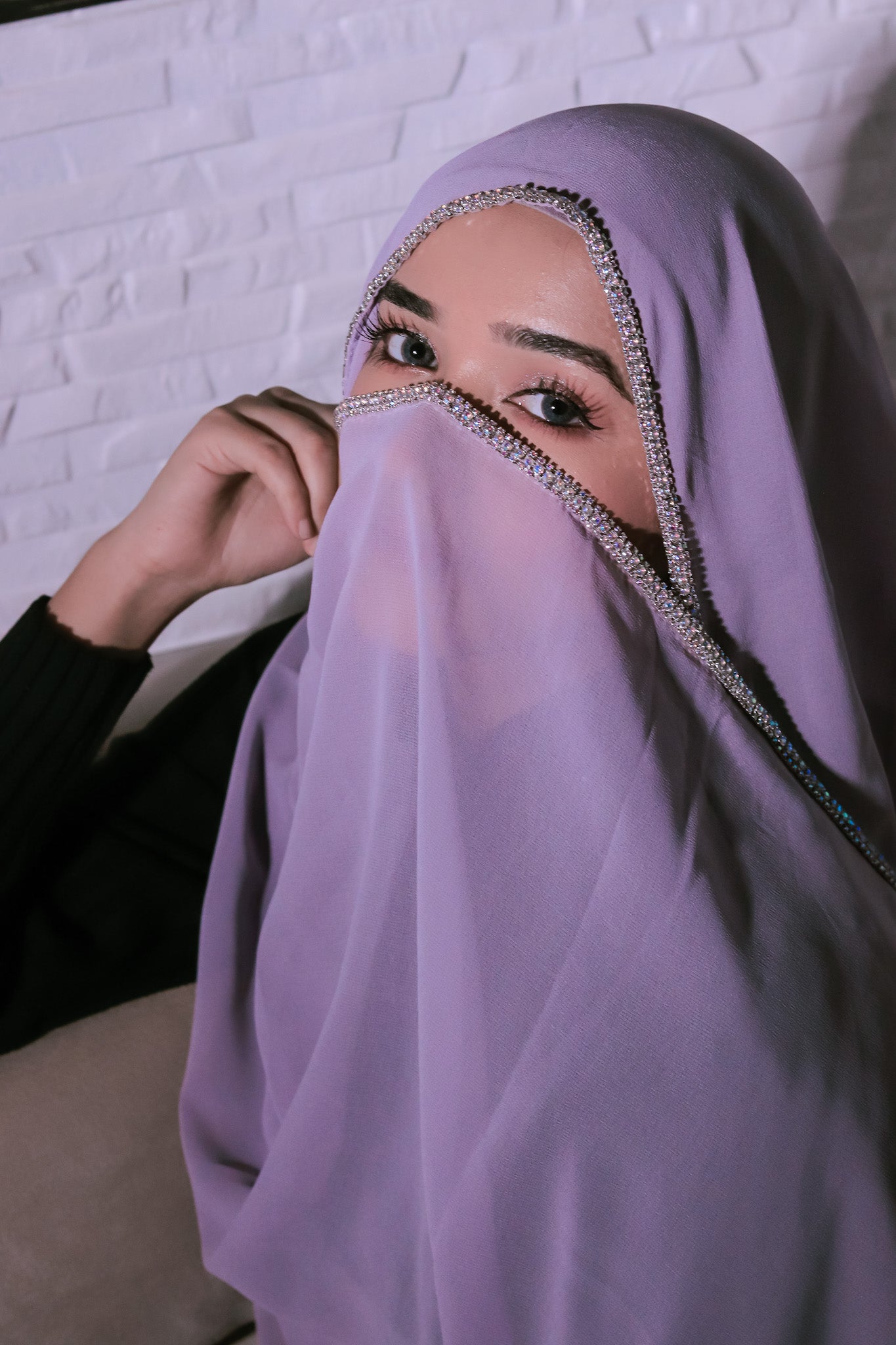 Crystal Hijab - Lilac