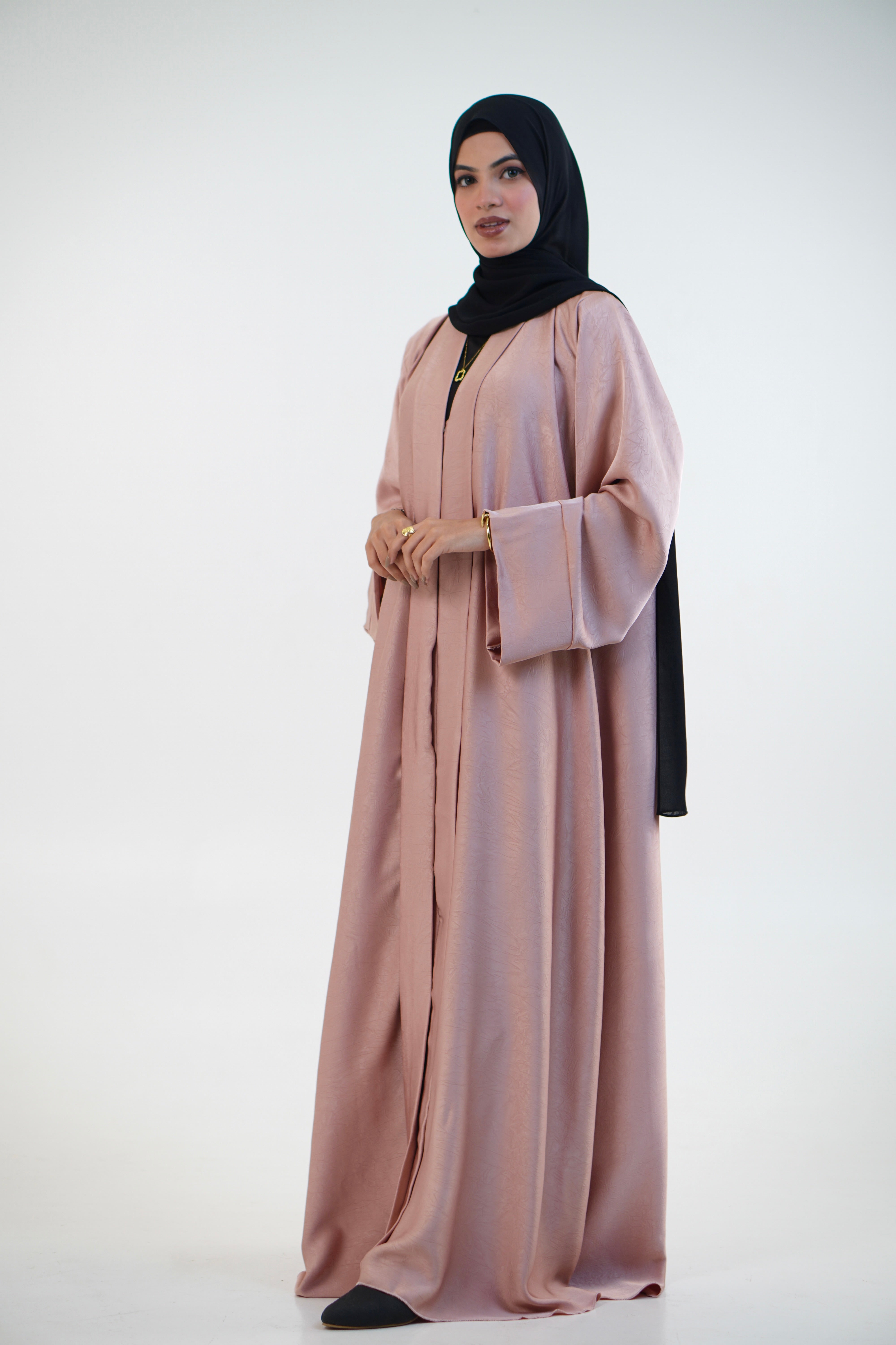 EMAAN ABAYAH - PASTEL PEACH