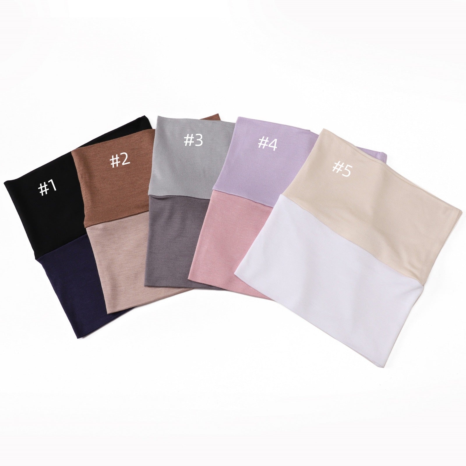 TwoTone Hijab Cap