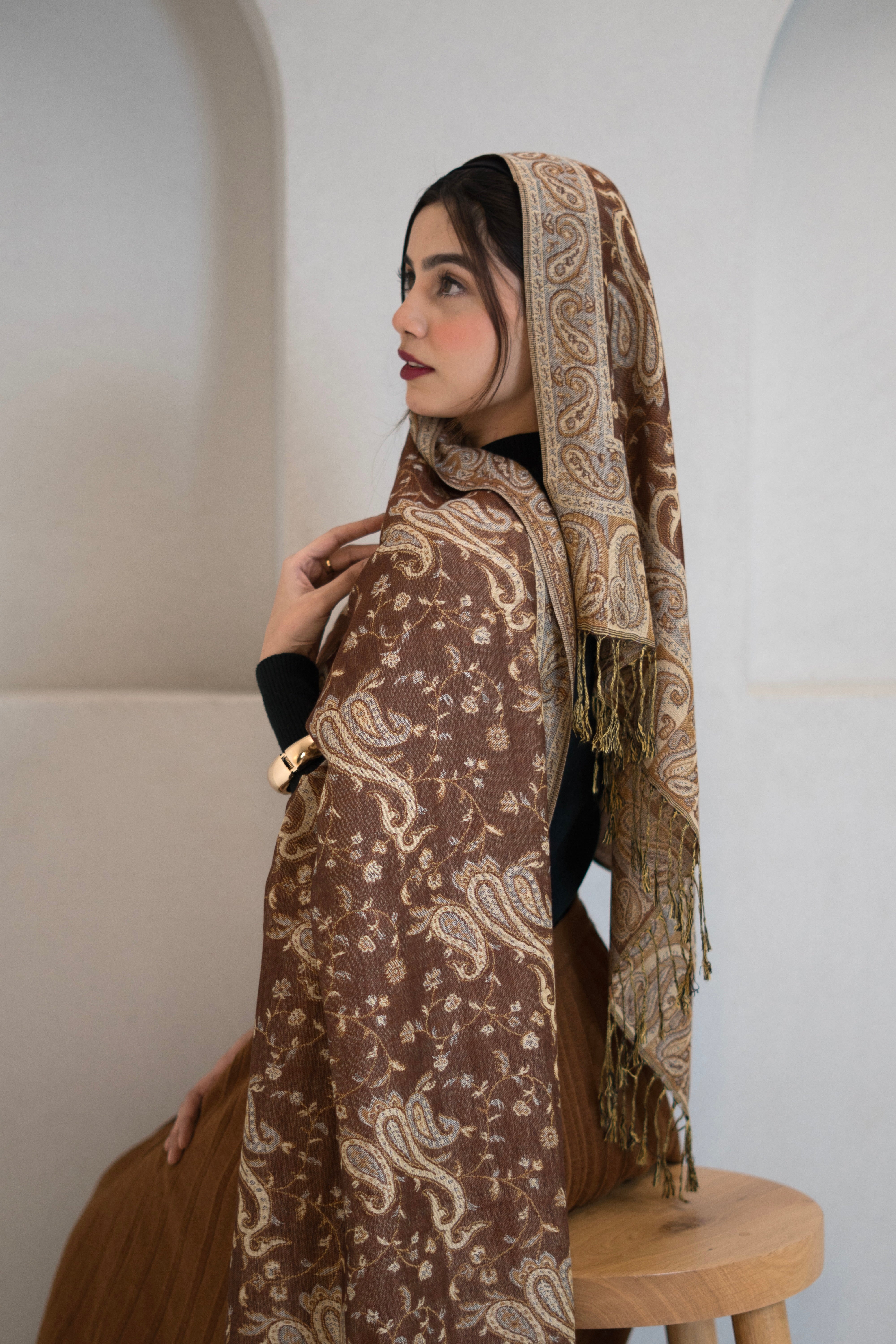 Pashmina Hijab - Amber