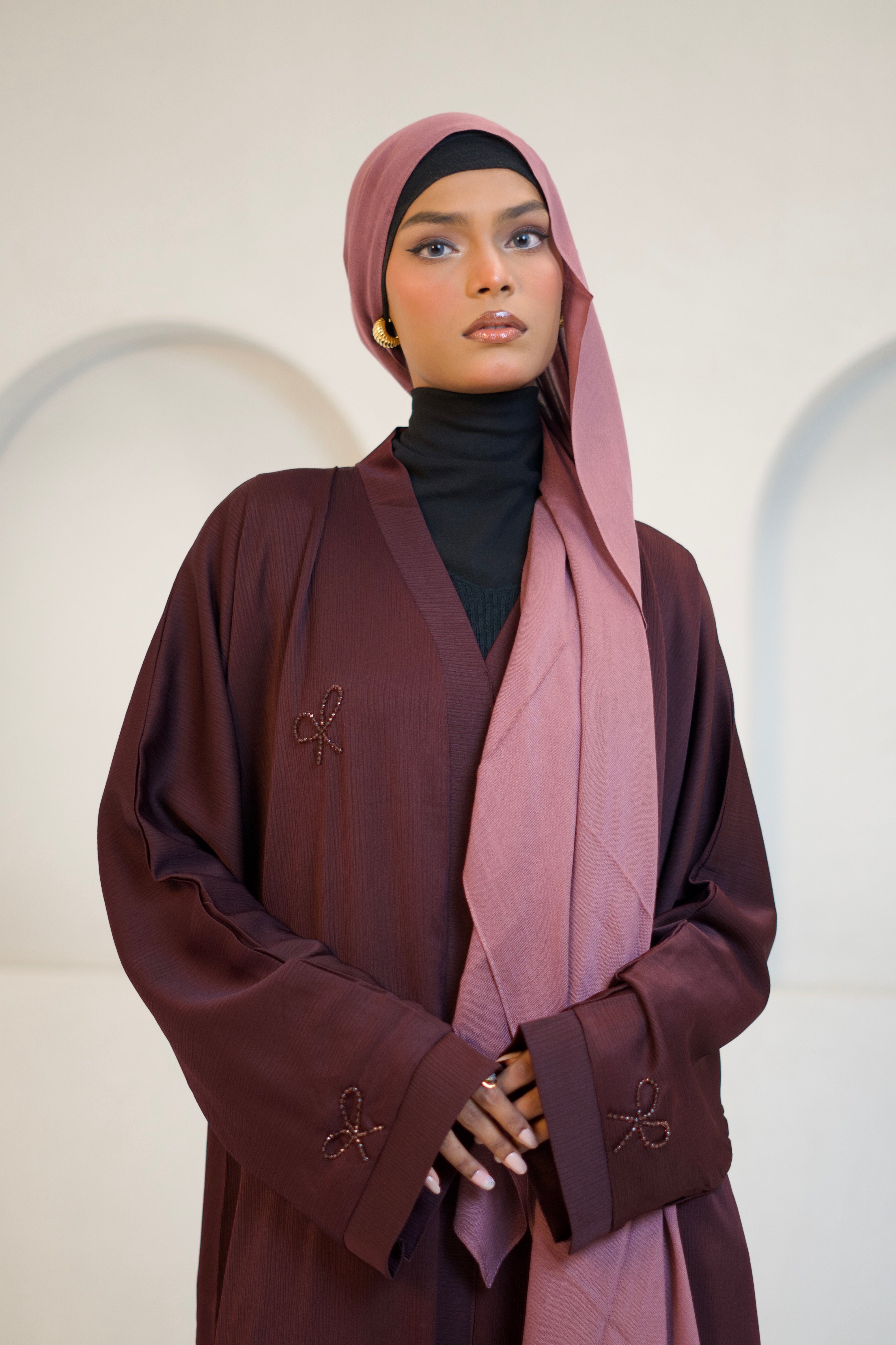 COQUETTE ABAYAH - MAROON