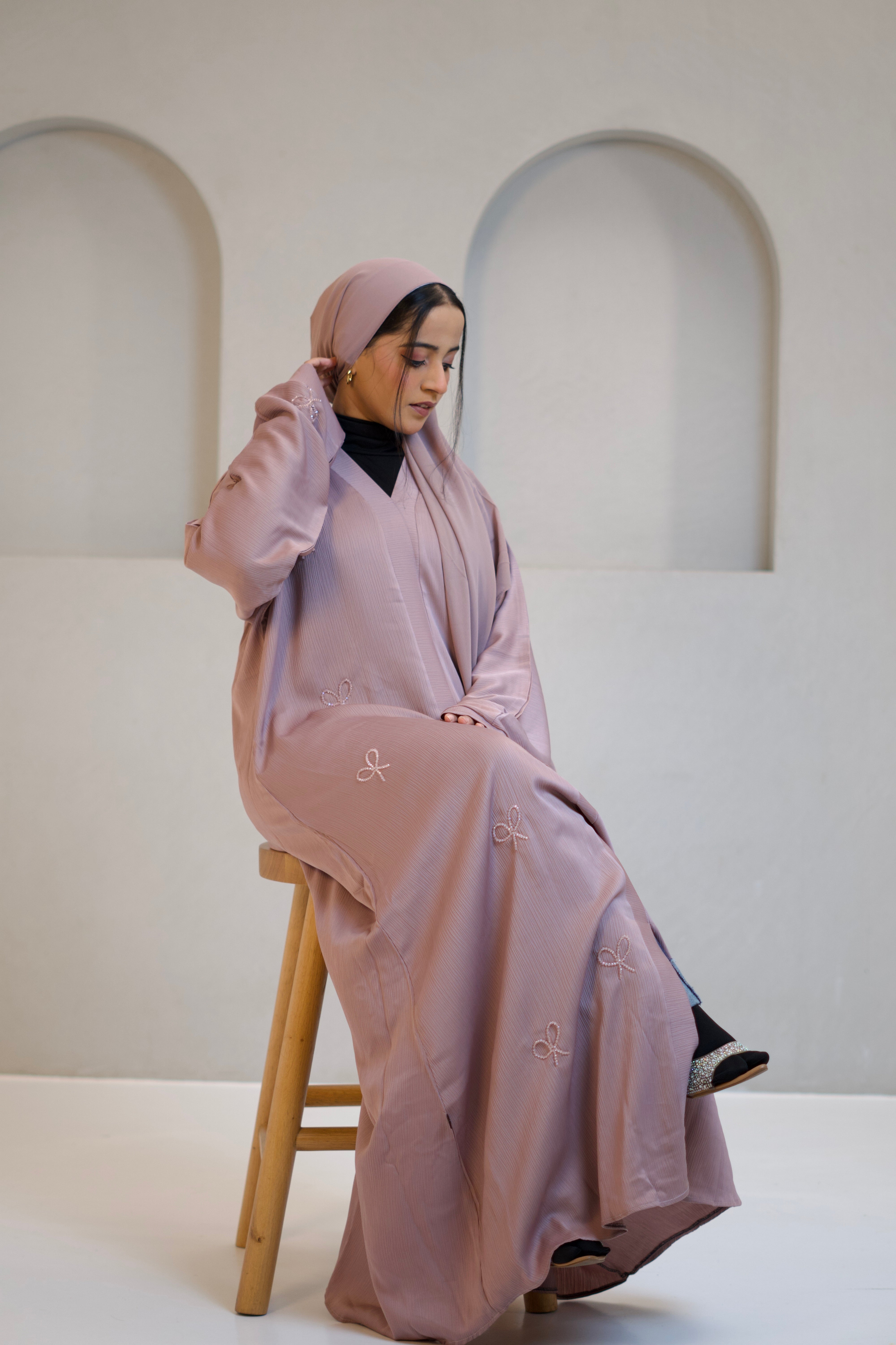 COQUETTE ABAYAH - GIRLY PINK
