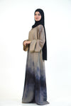 Gradient Abayah - Bluish