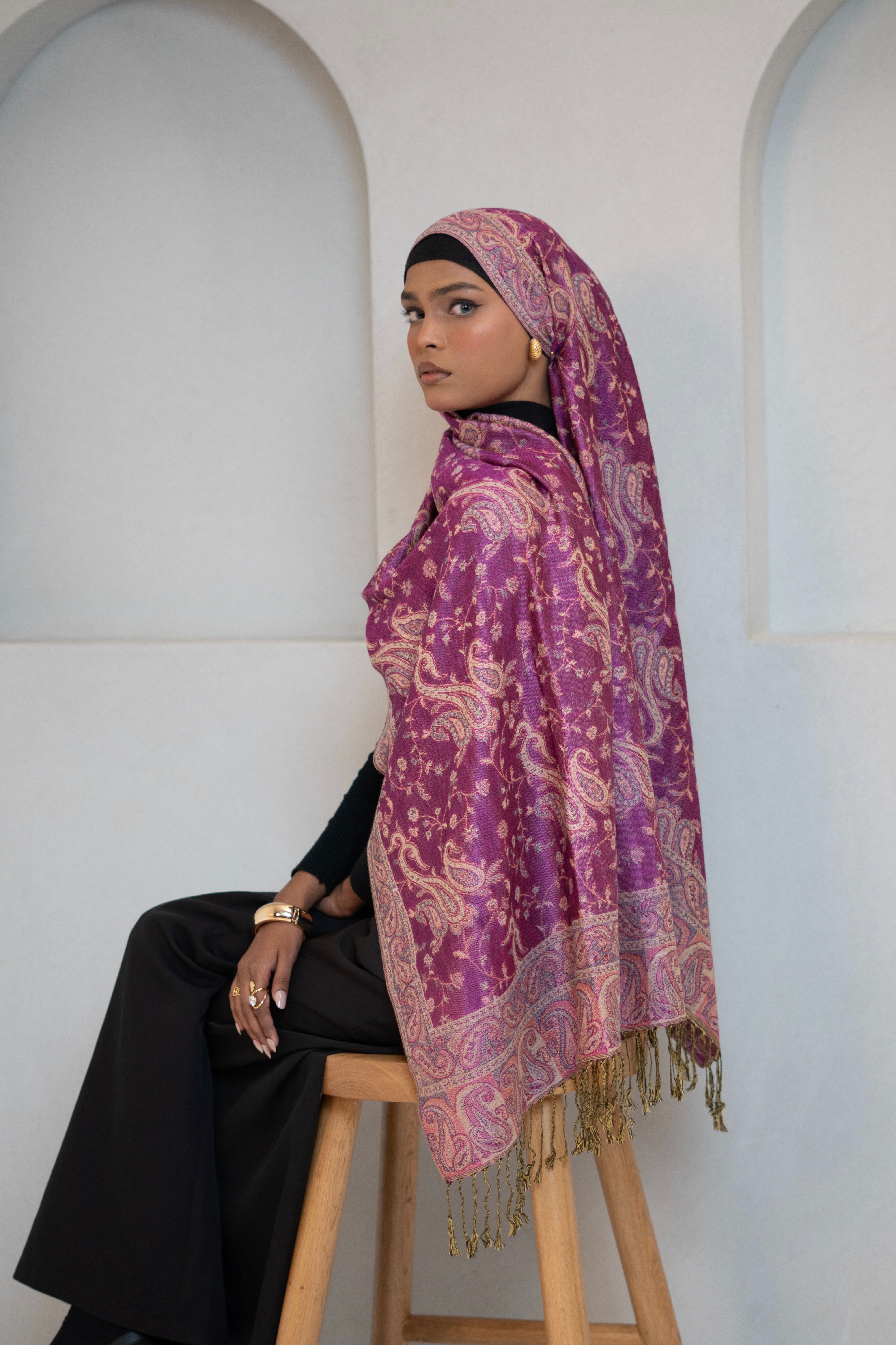 Pashmina Hijab - Gulabiya