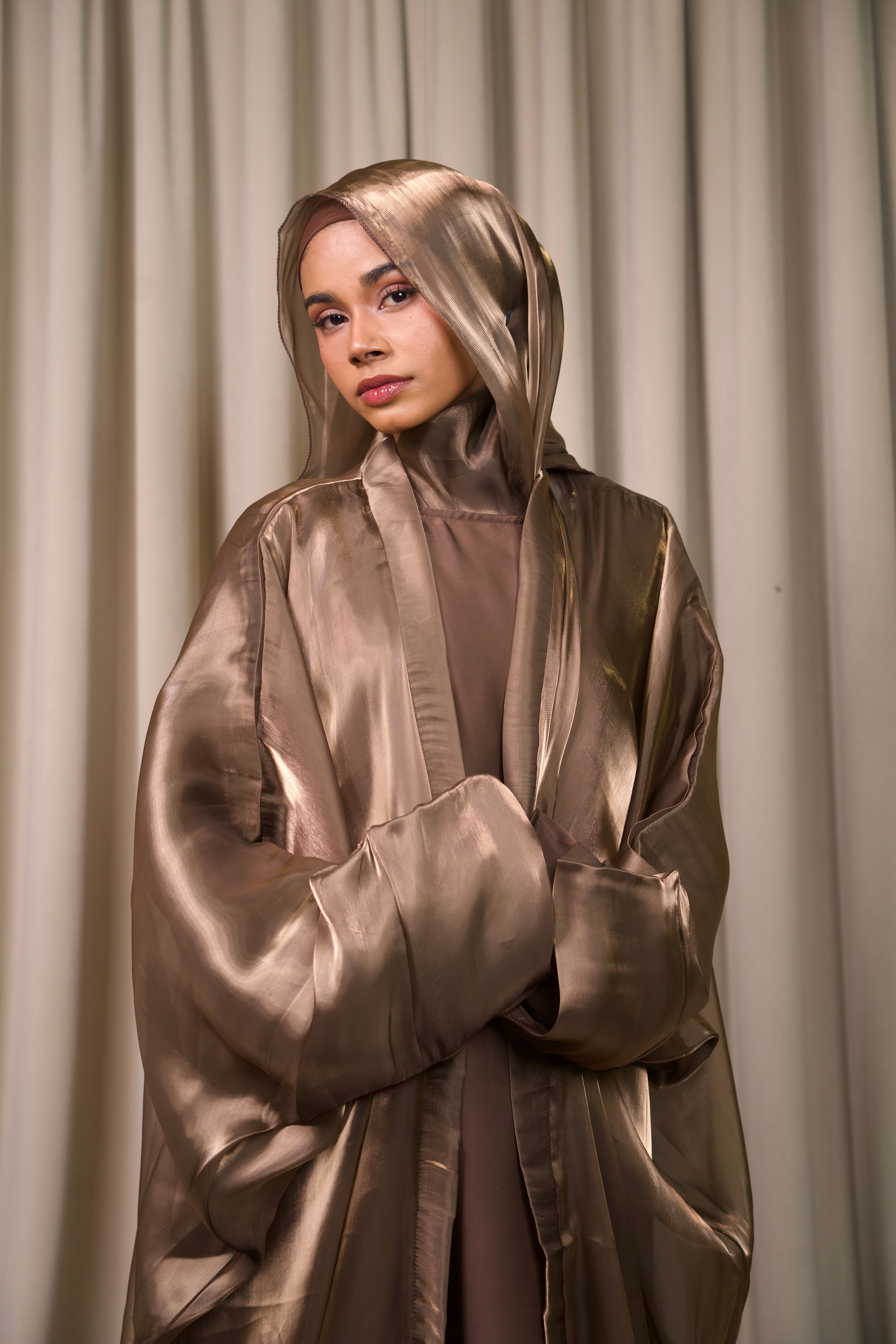 KHALEEJI ABAYAH - BROWN