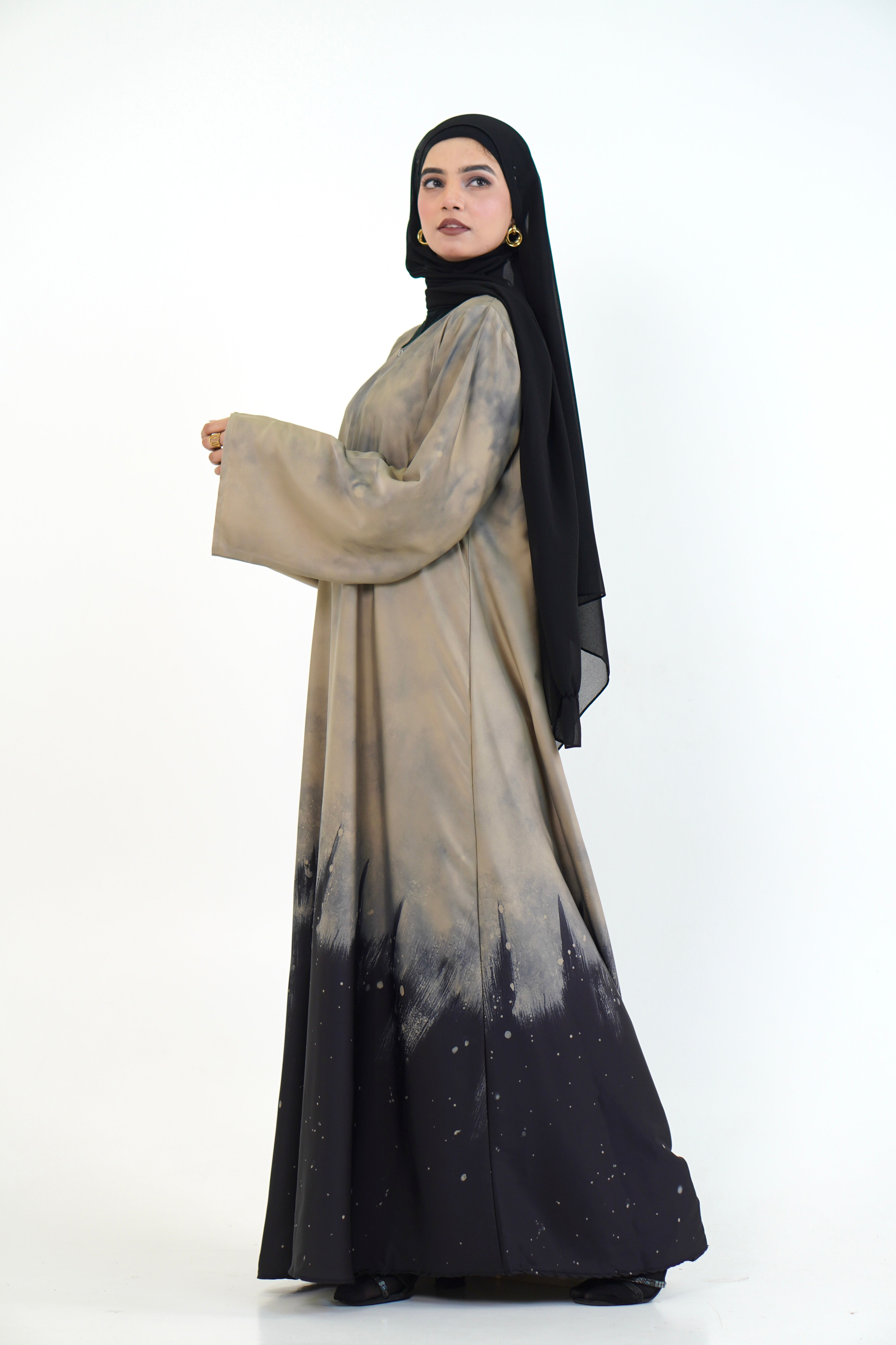 Gradient Abayah - Midnight