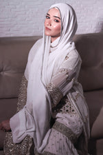 Crystal Hijab - White