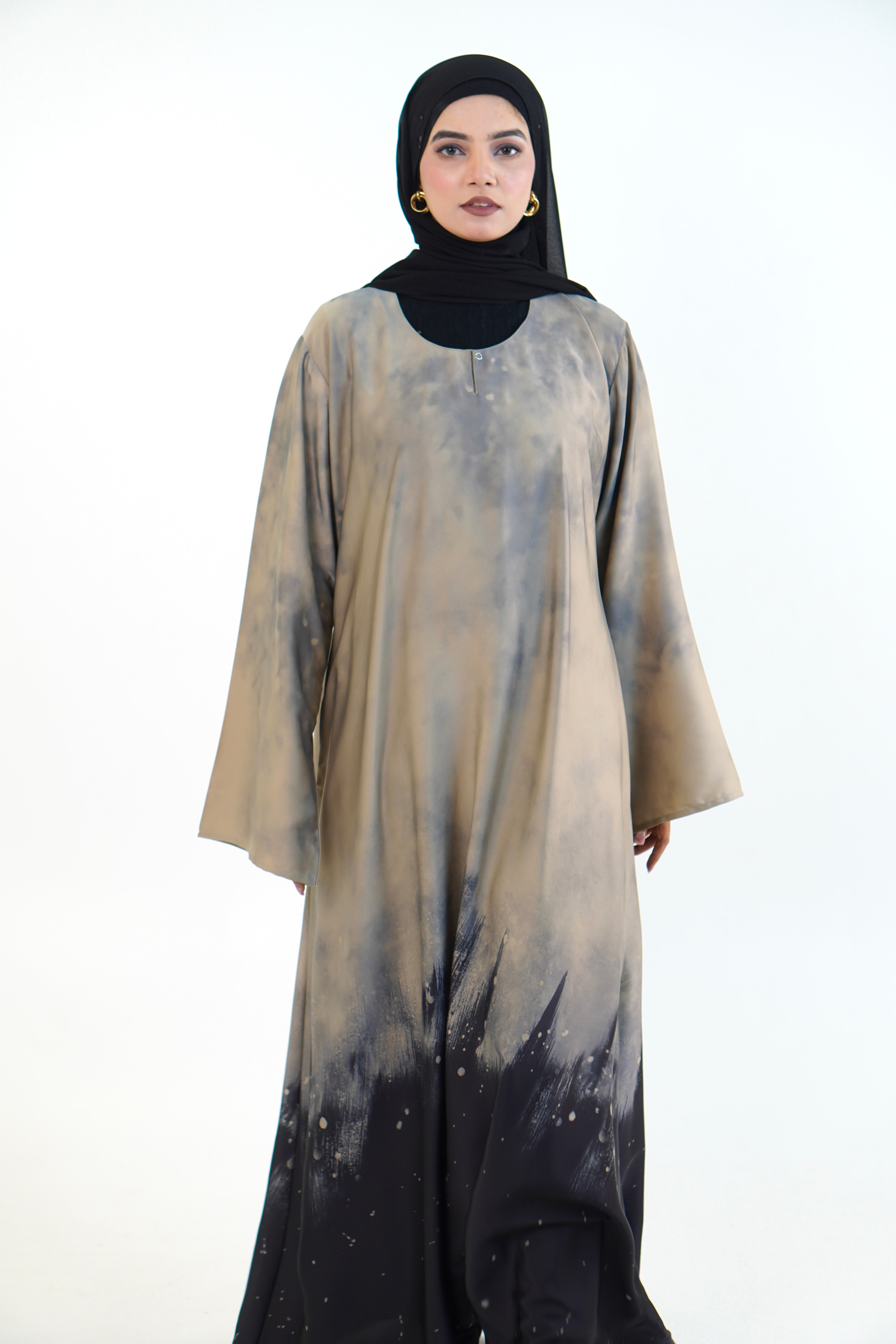 Gradient Abayah - Midnight