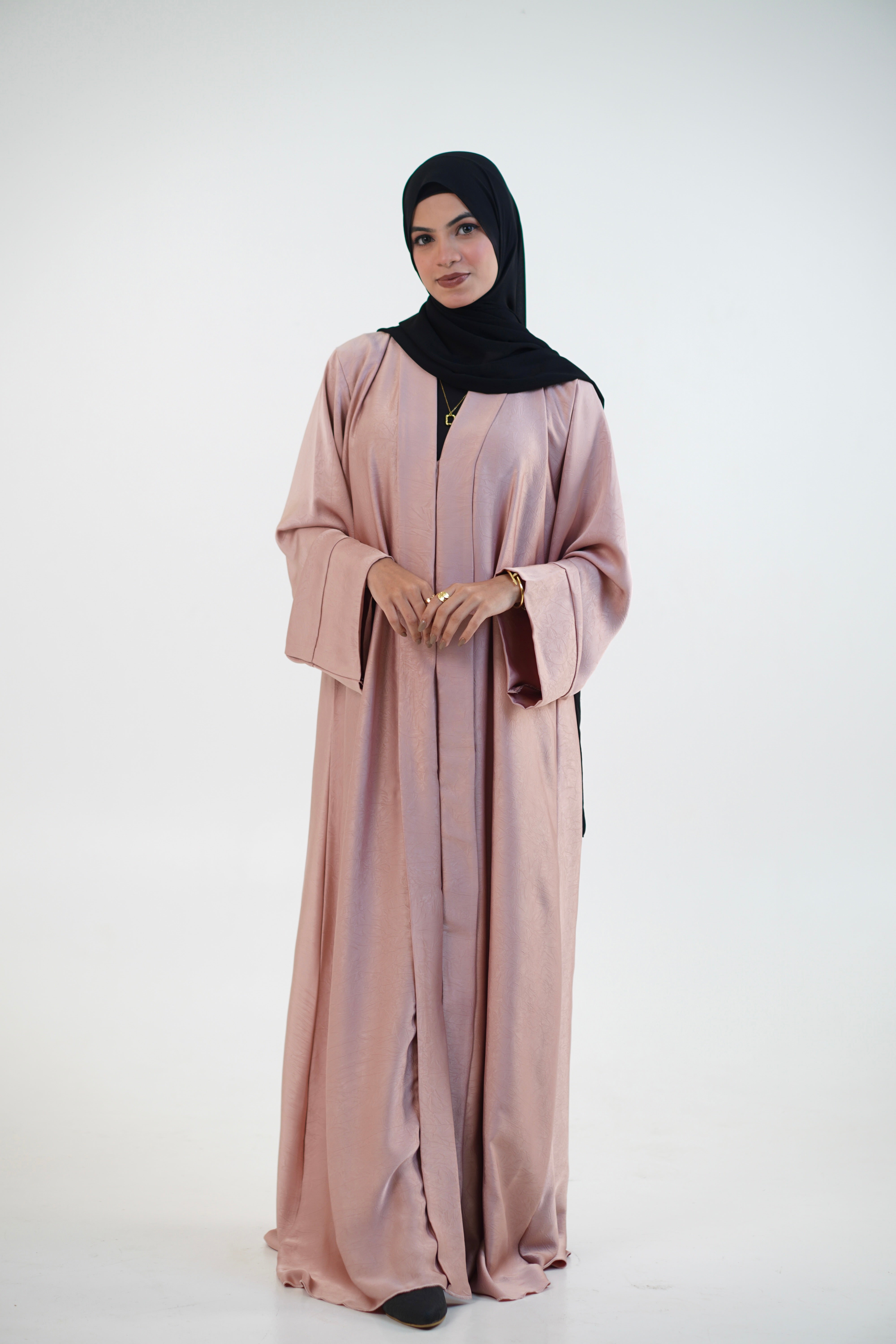EMAAN ABAYAH - PASTEL PEACH