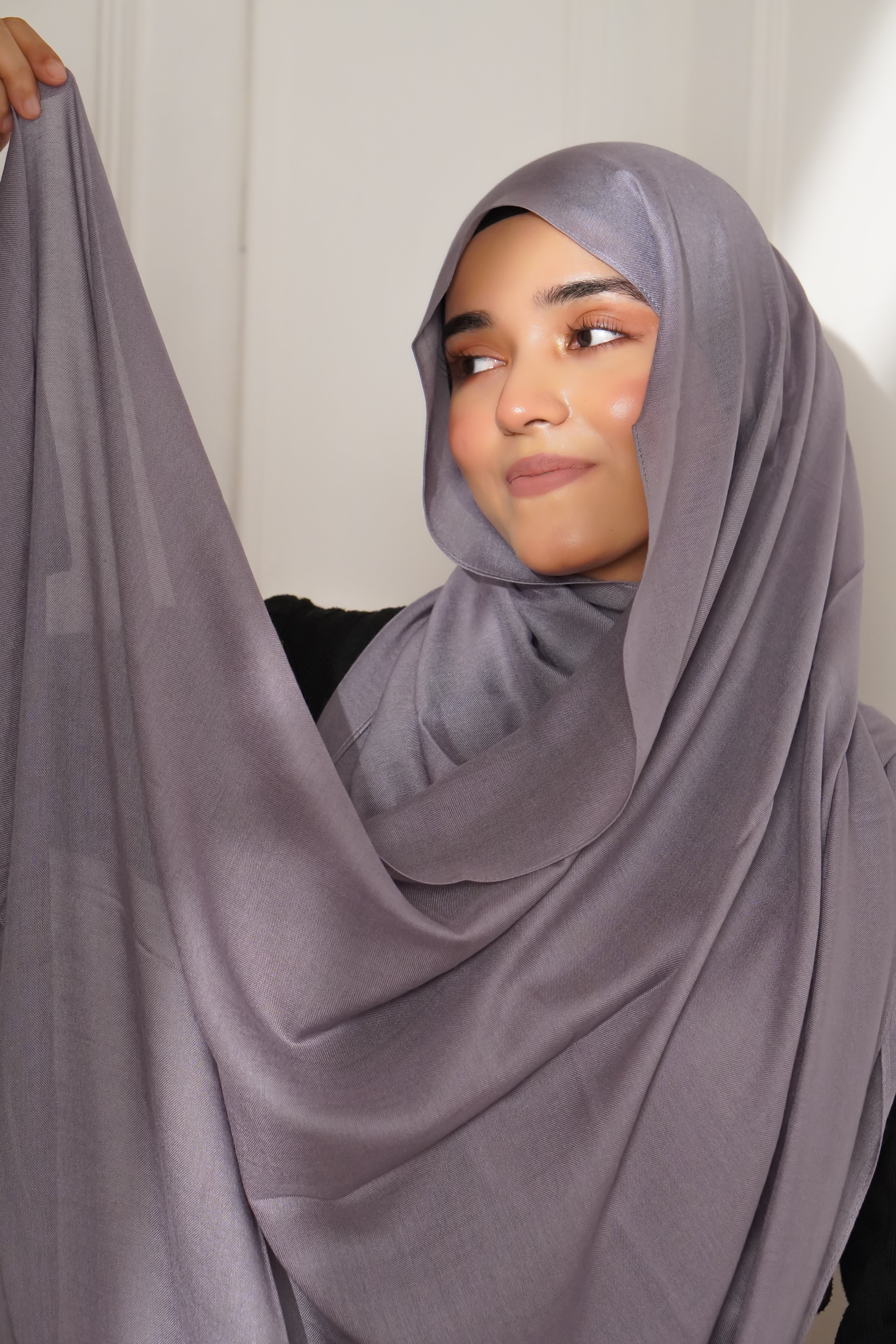 Modal Hijab #16 Gray Purple