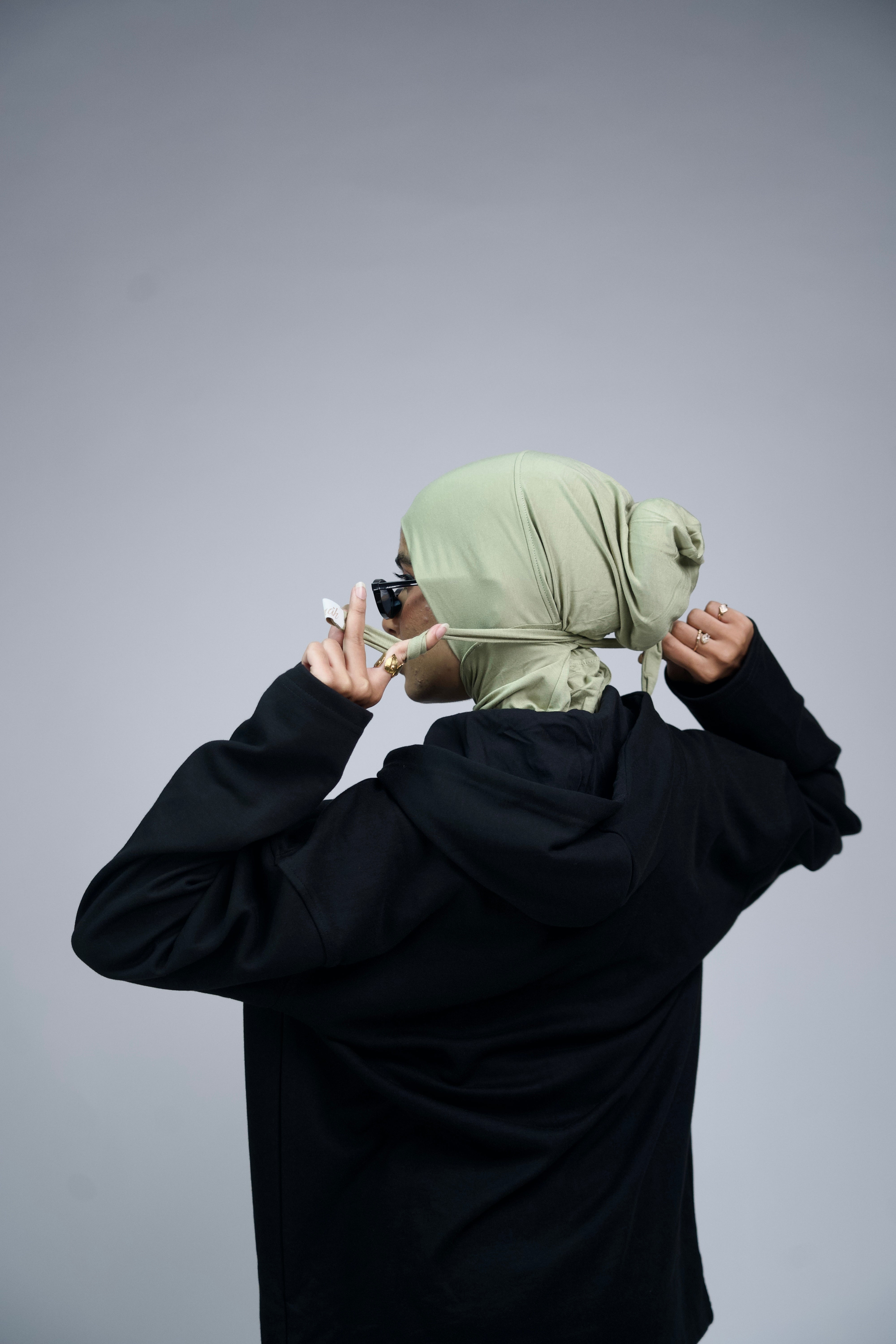 Ninja Hijab Cap - Tie-Back