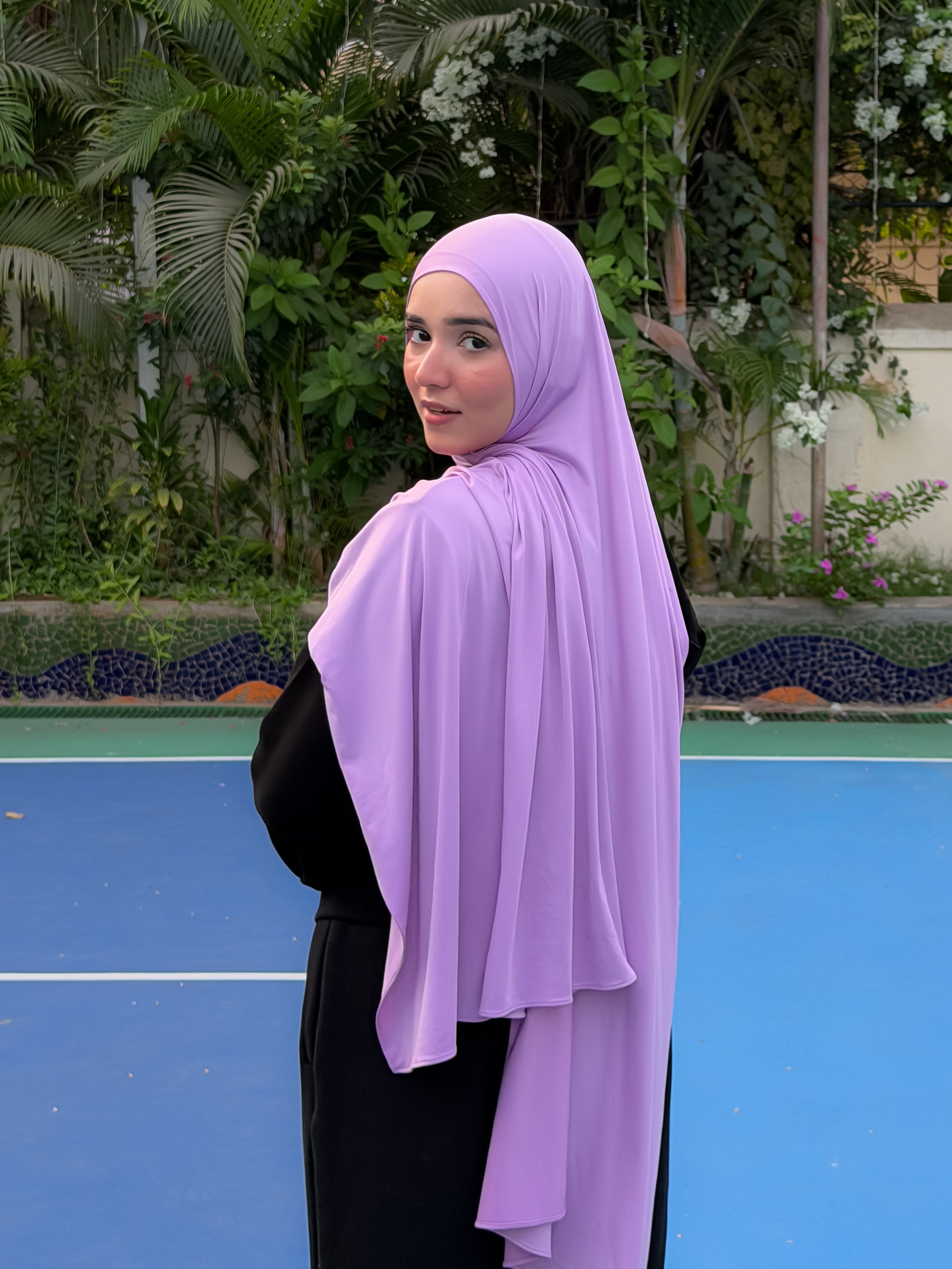 Premium Liquid Jersey - Lychee Lilac