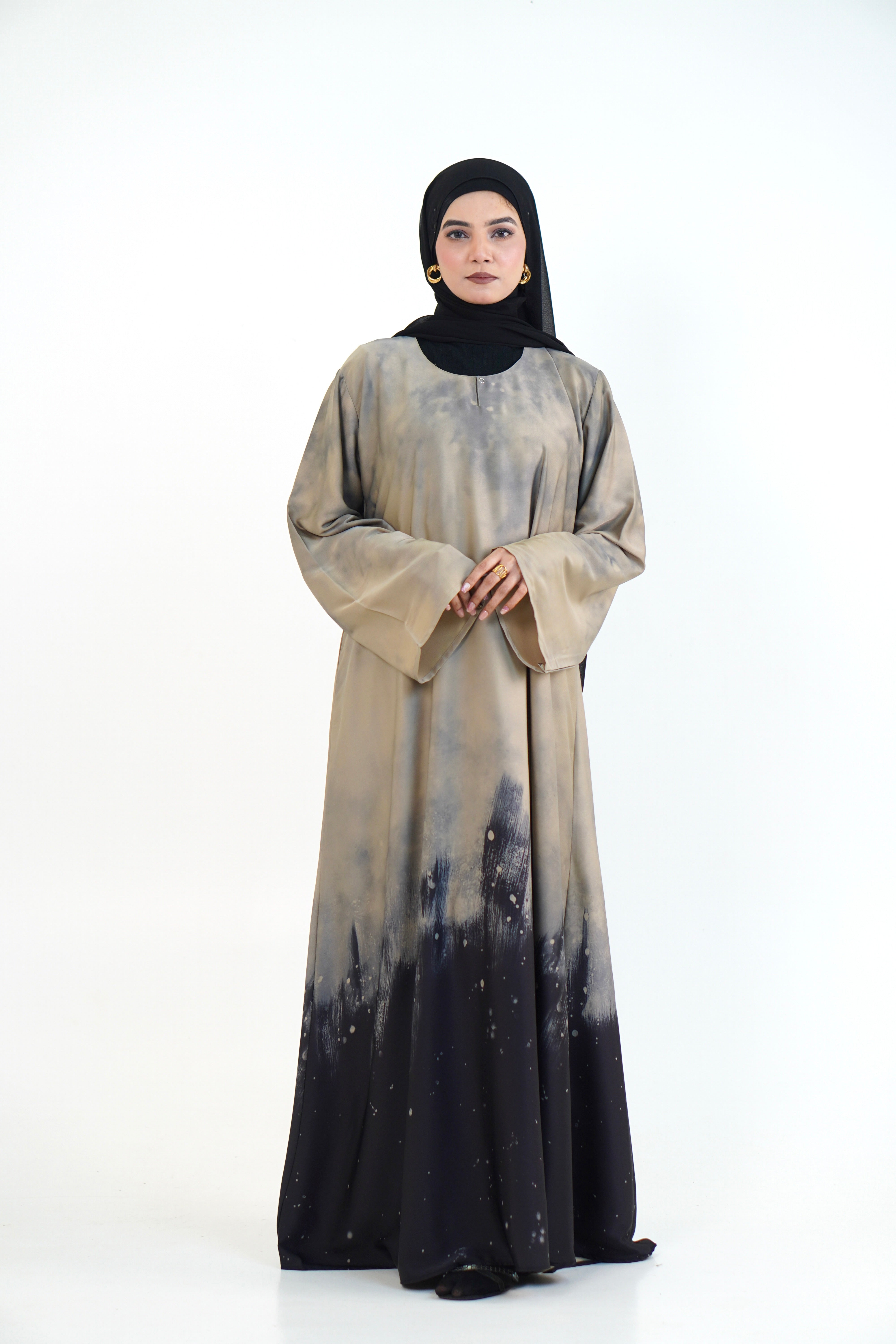 Gradient Abayah - Midnight