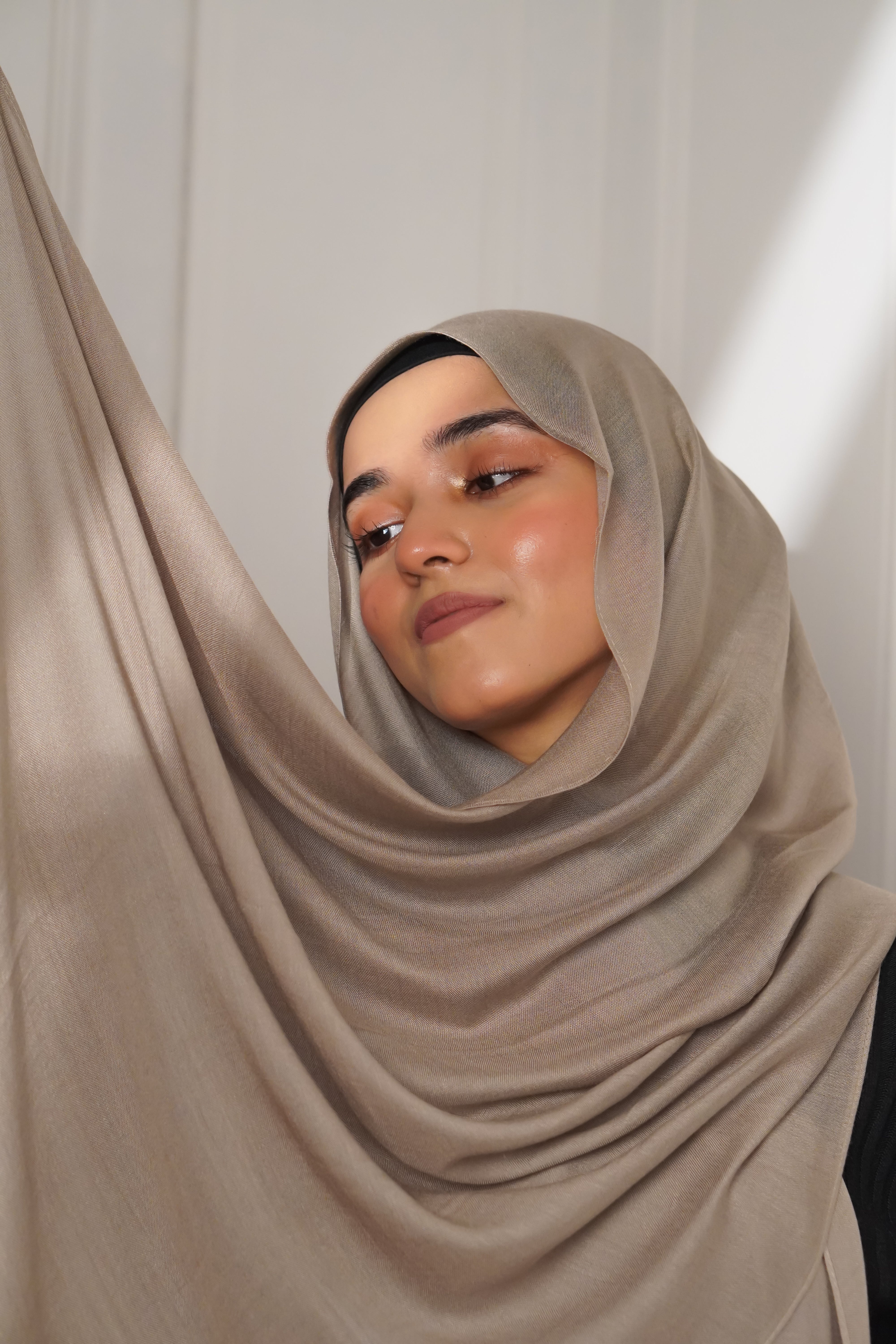 Modal Hijab #19 Khaki