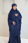 PLEATED KHIMAR SET