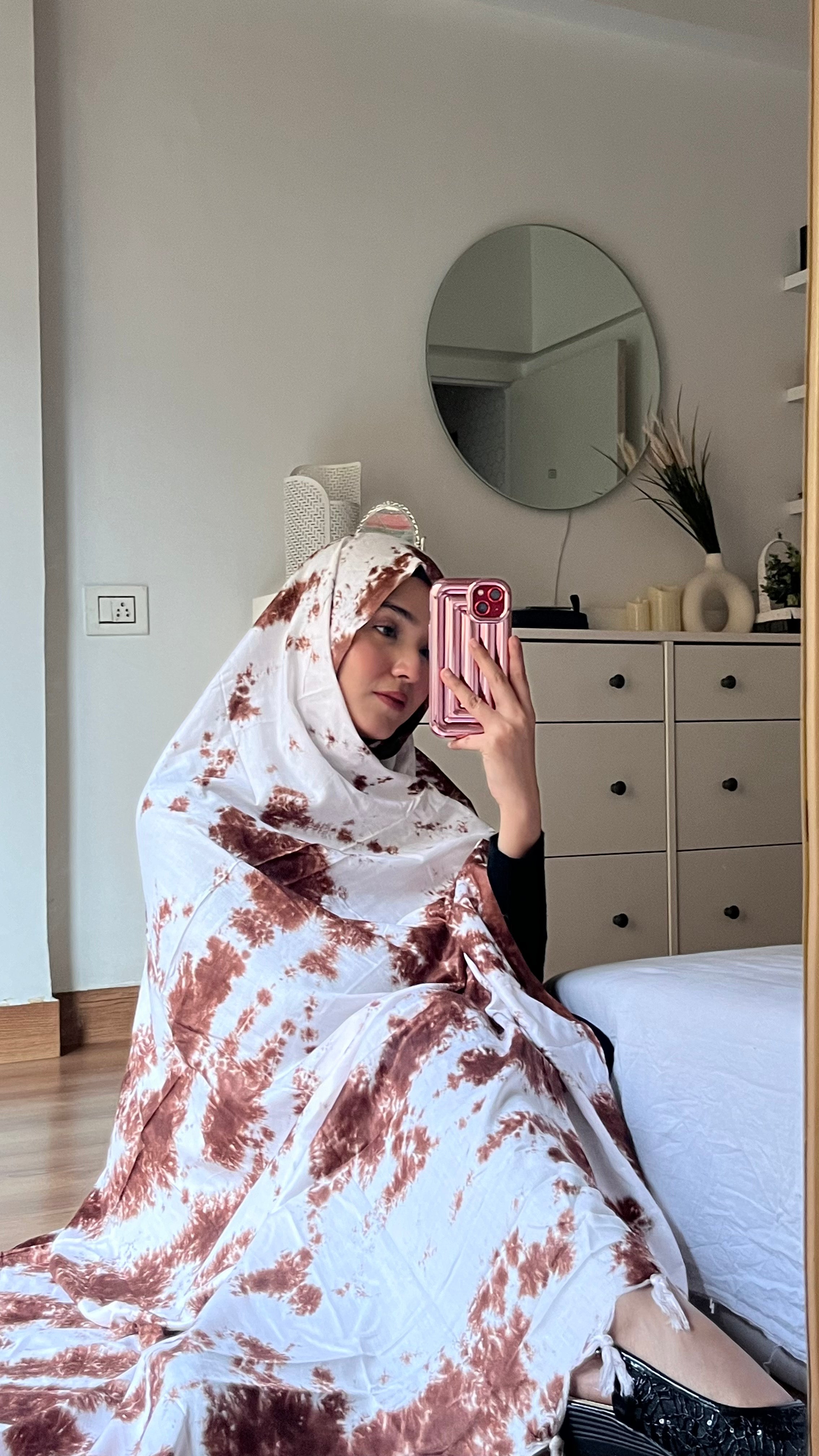 NAMAZ DUPATTA - TIE DYE