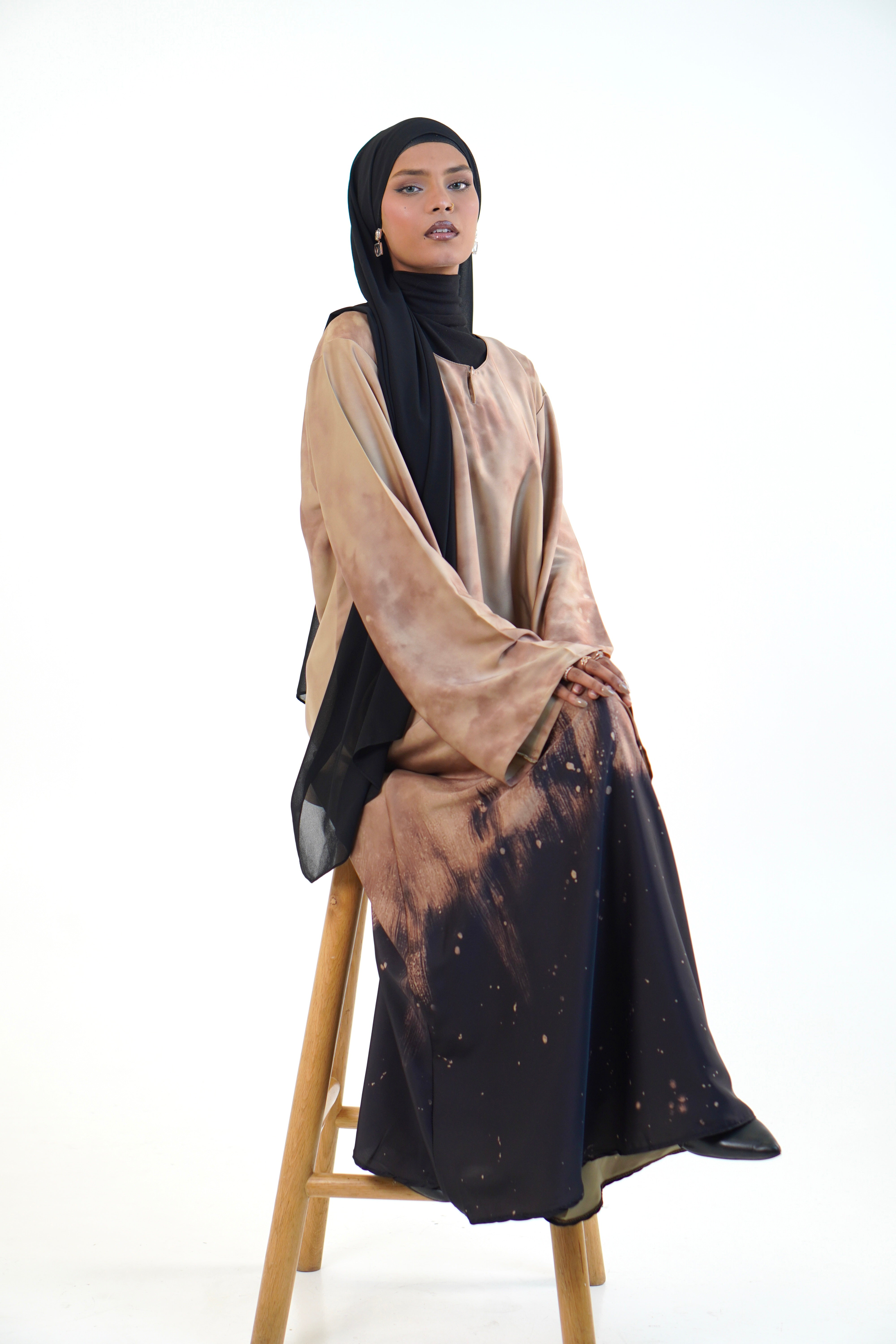 Gradient Abayah - Copper