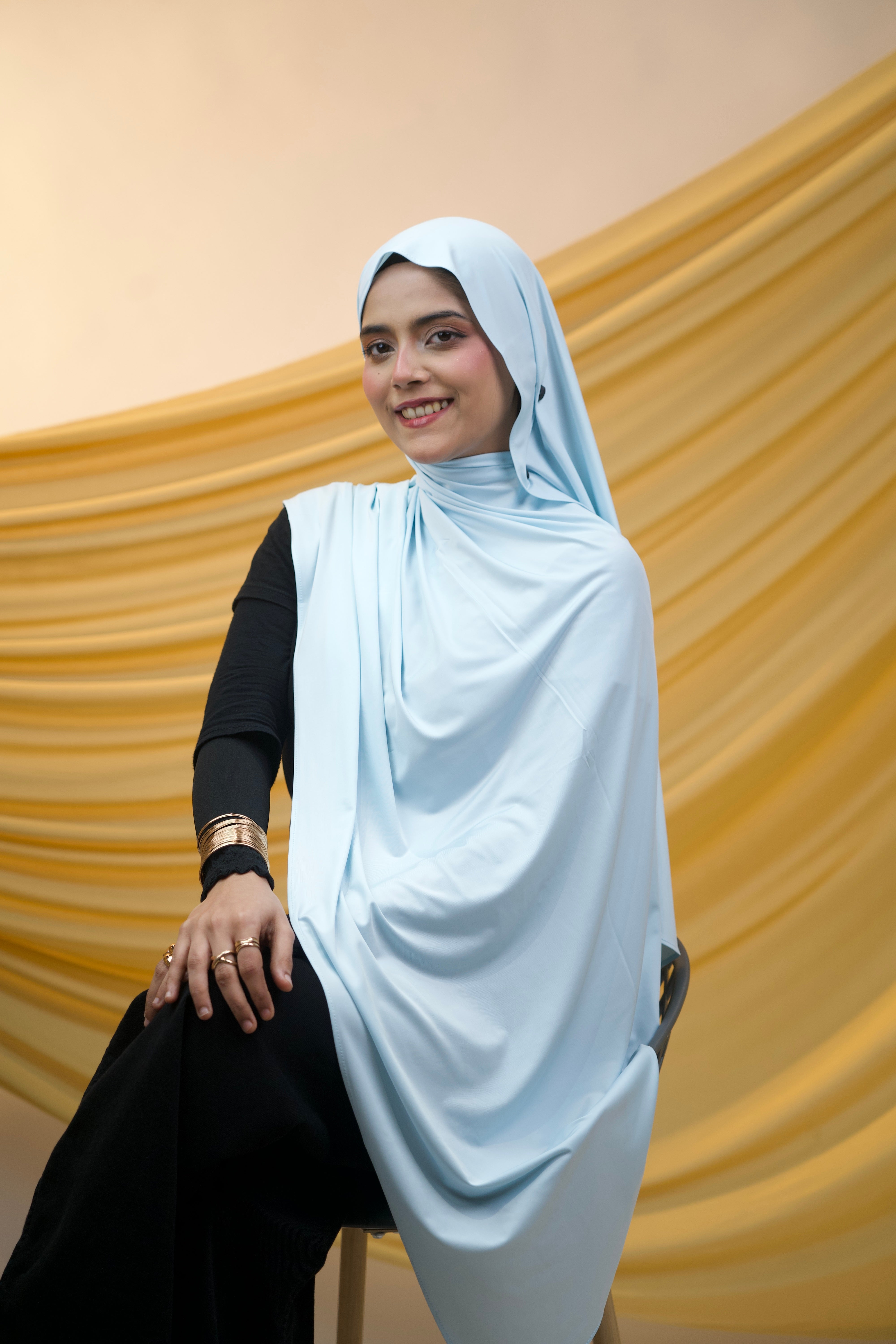Premium Liquid Jersey - MoonBerry Blue