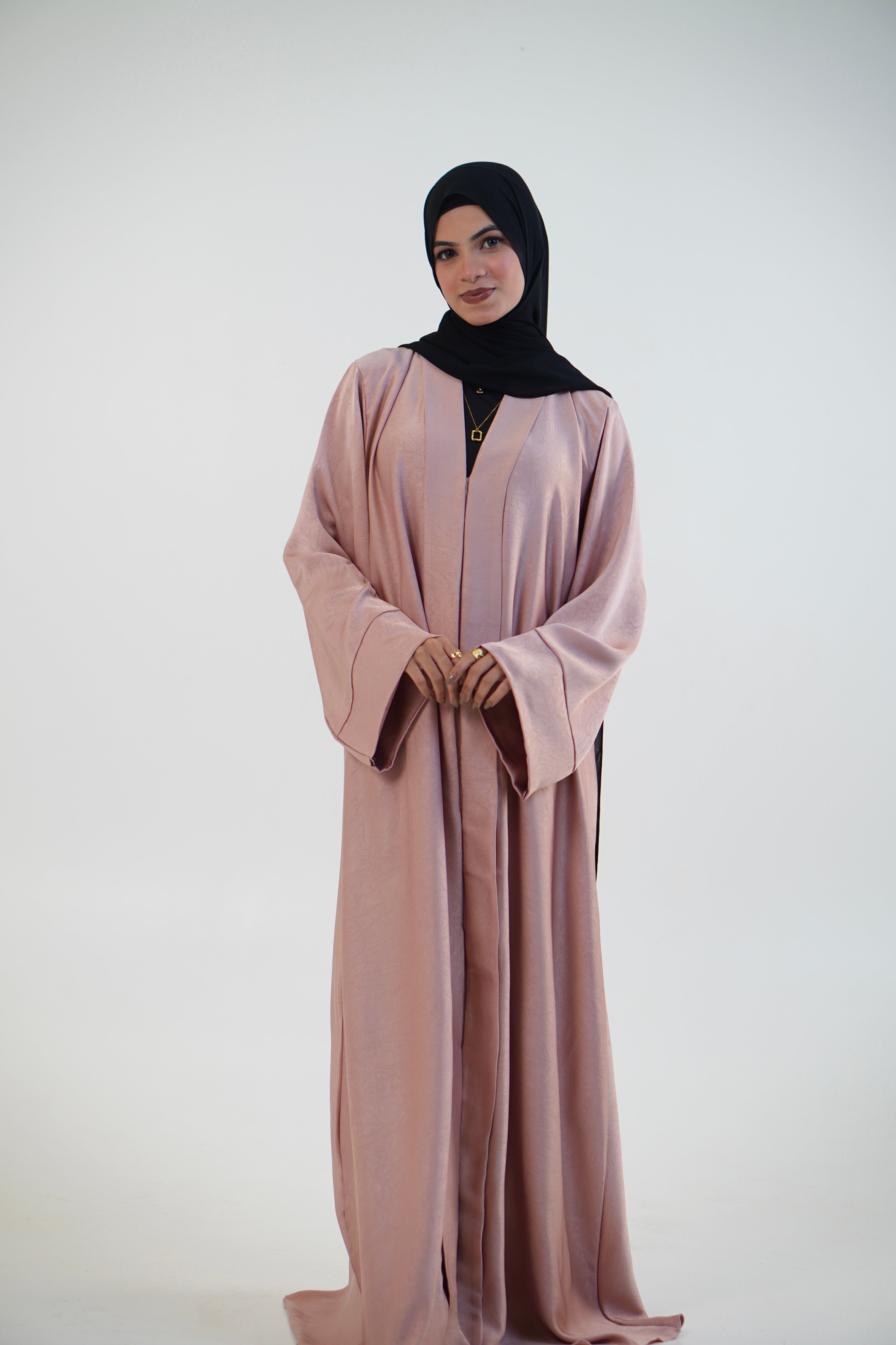 EMAAN ABAYAH - PASTEL PEACH
