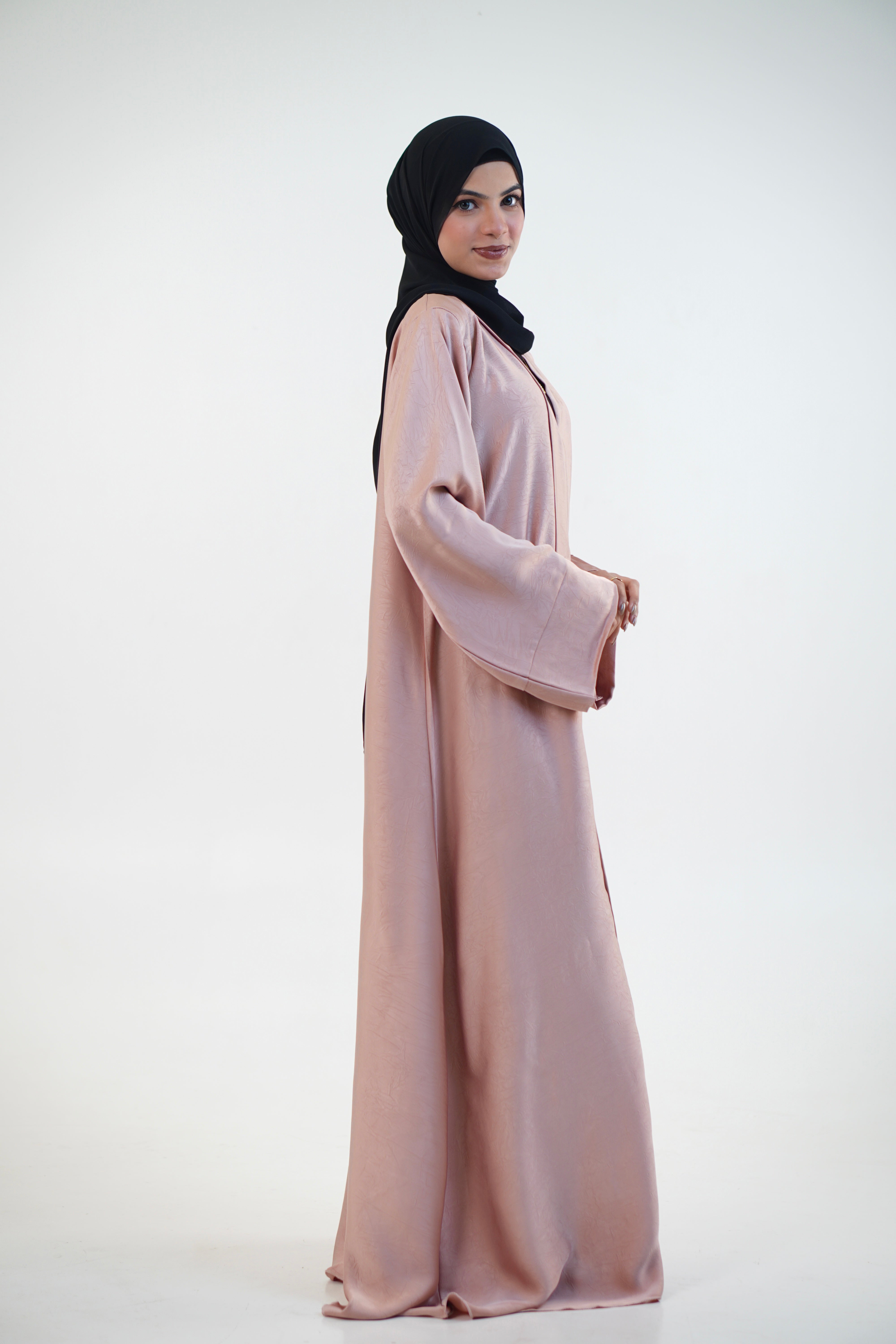 EMAAN ABAYAH - PASTEL PEACH