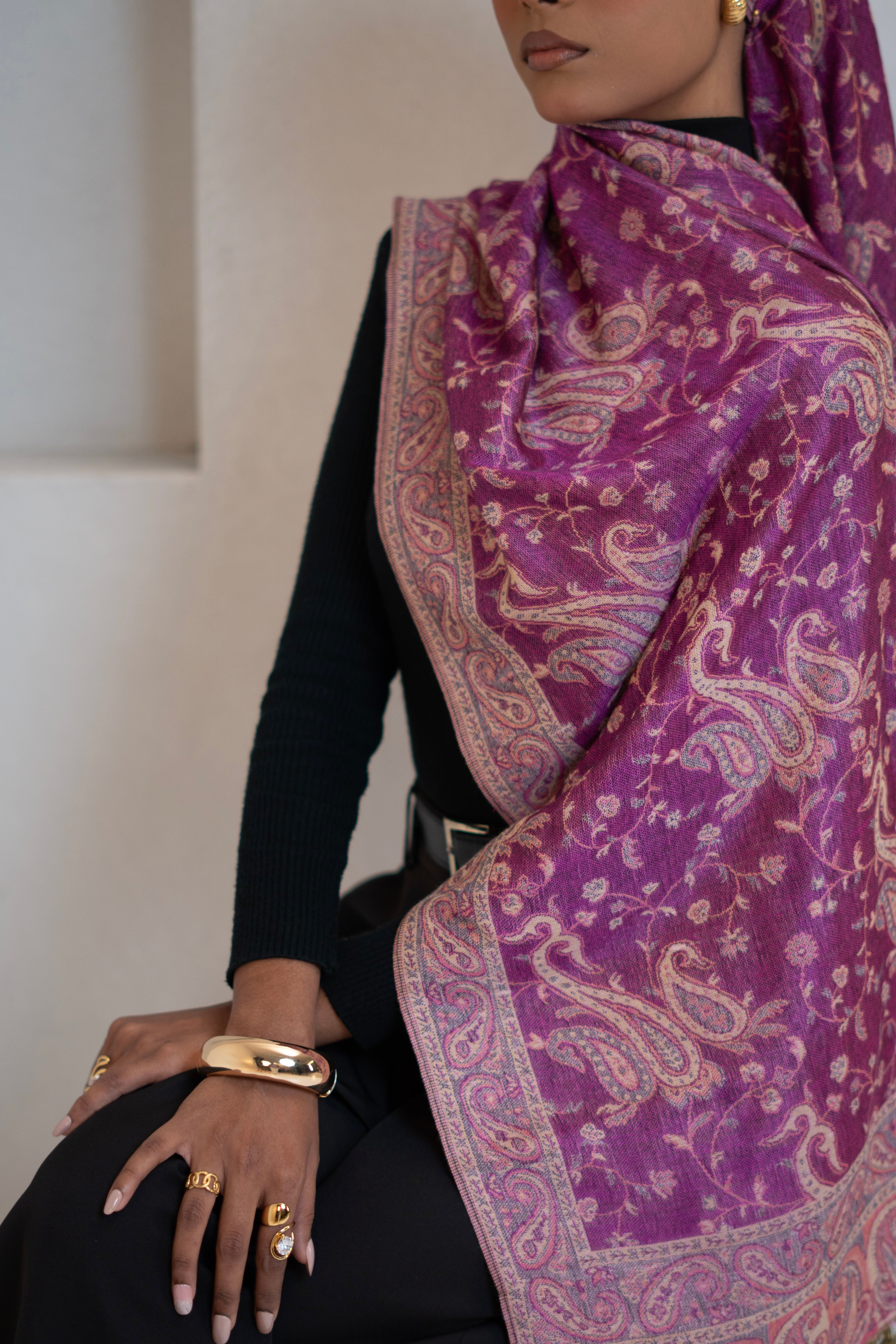 Pashmina Hijab - Gulabiya