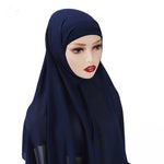 Instant Hijab - Navy Blue