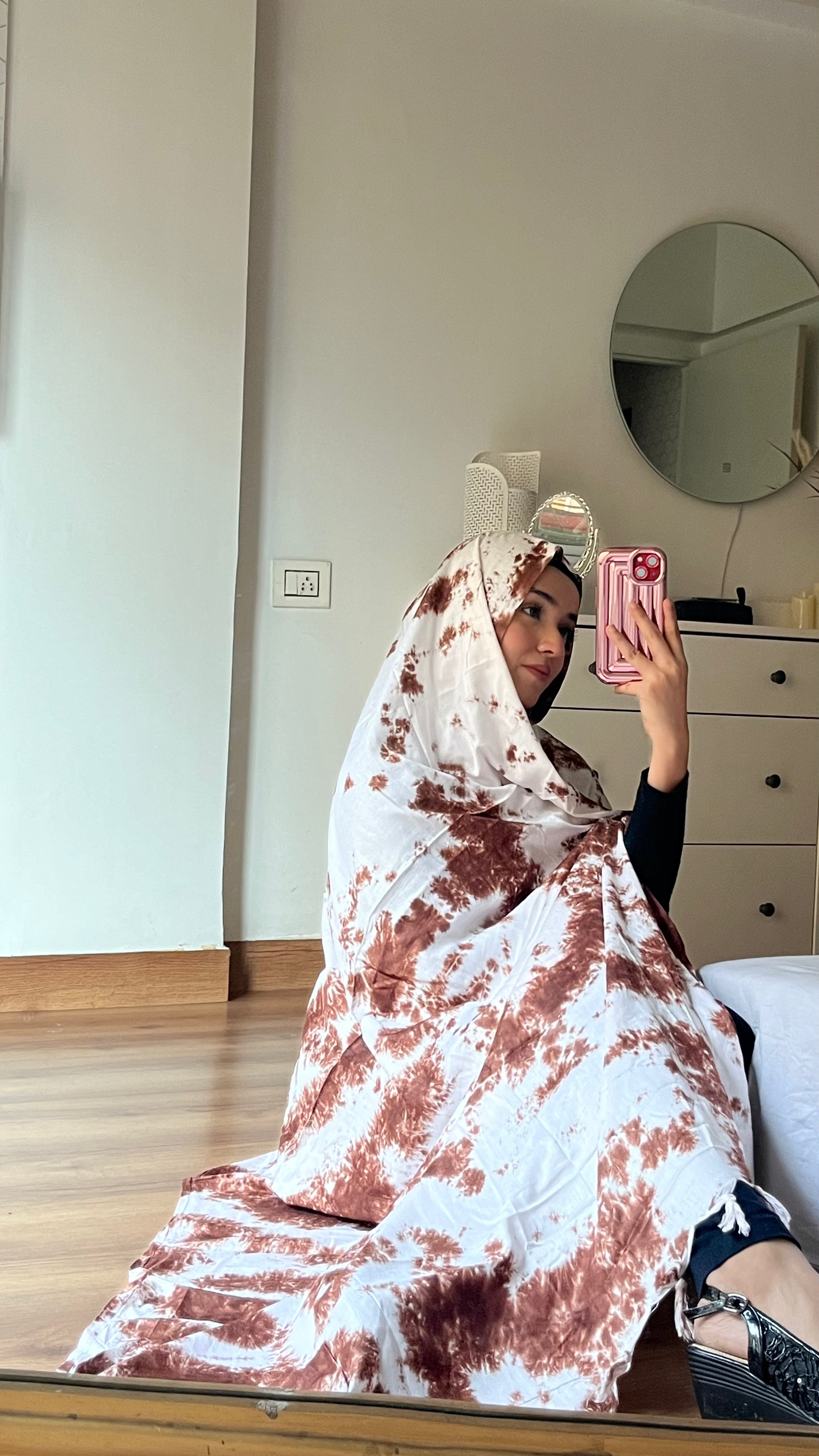 NAMAZ DUPATTA - TIE DYE