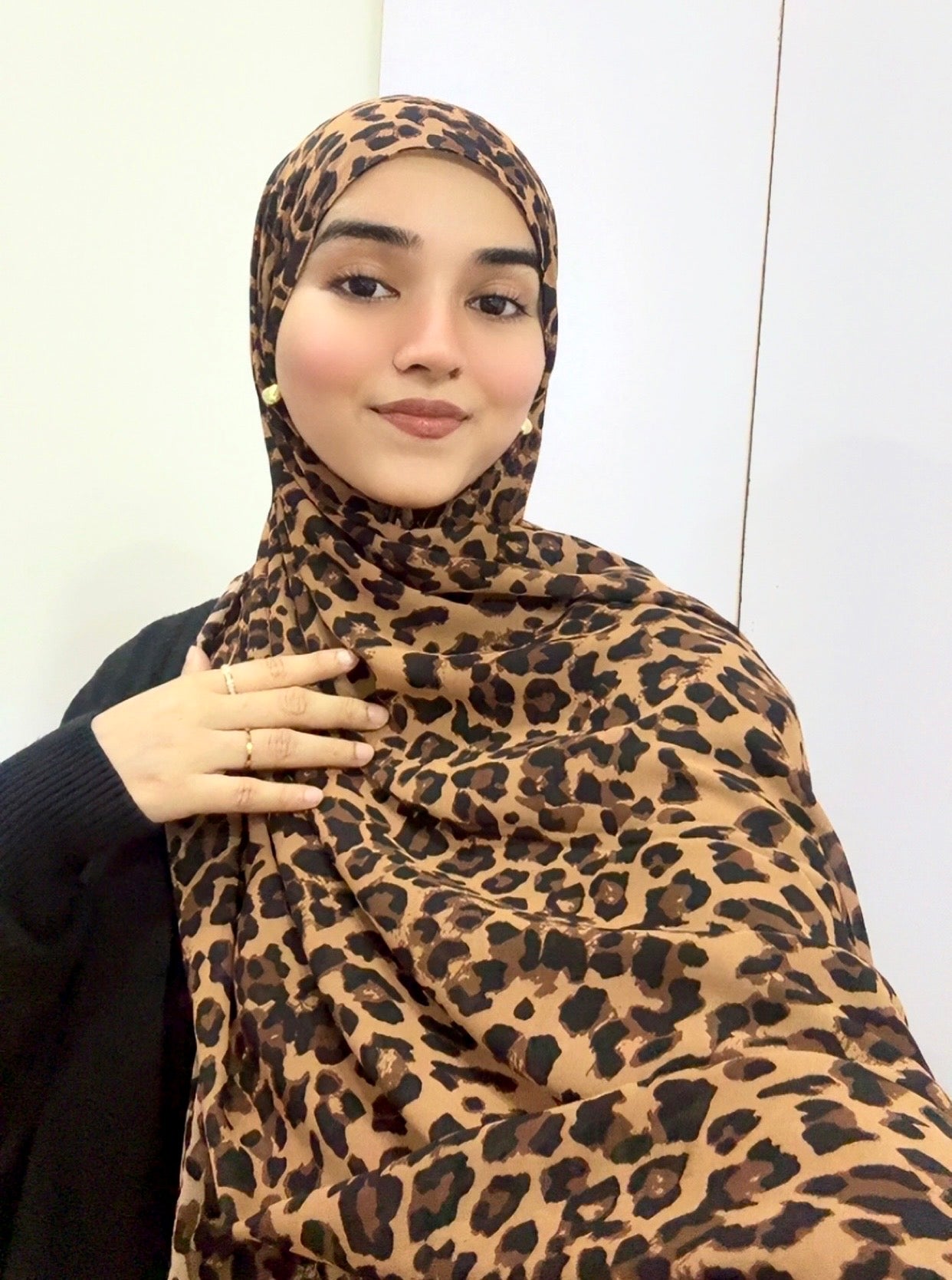 CHEETAH PRINT HIJAB