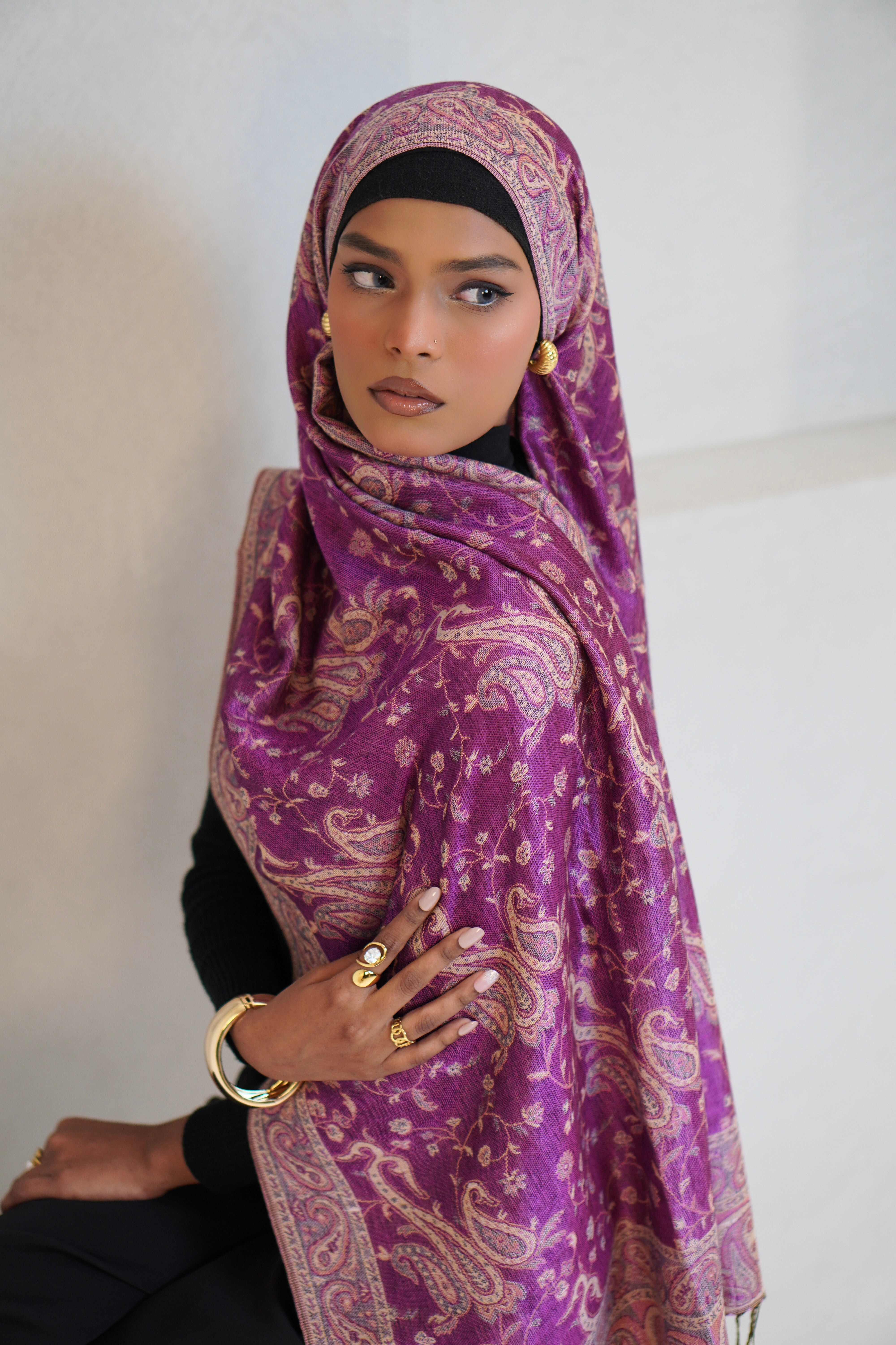 Pashmina Hijab - Gulabiya