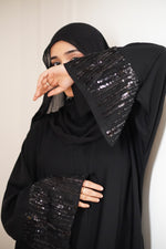 Black Sequin Abayah