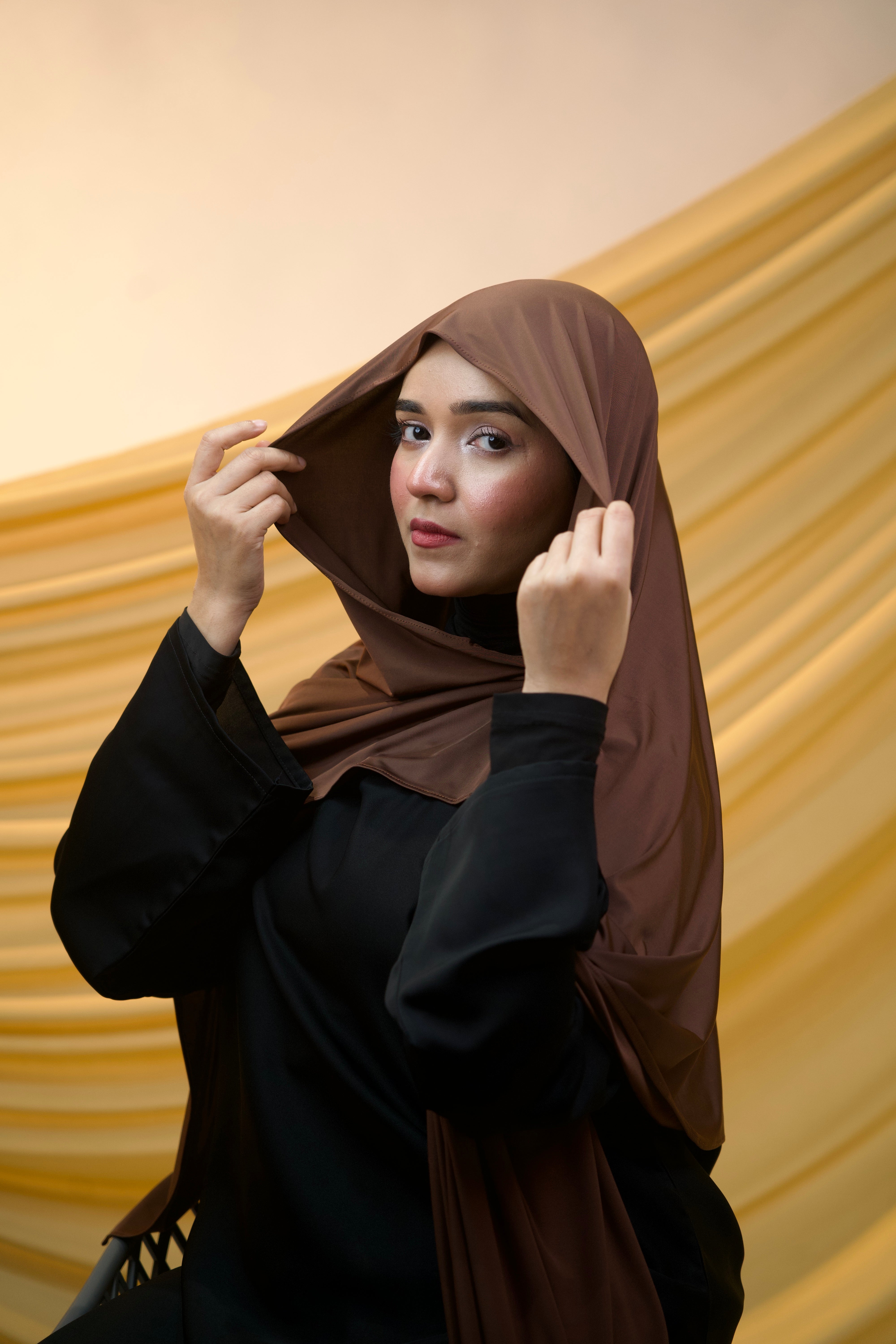 Premium Liquid Jersey - Chocolate Brown