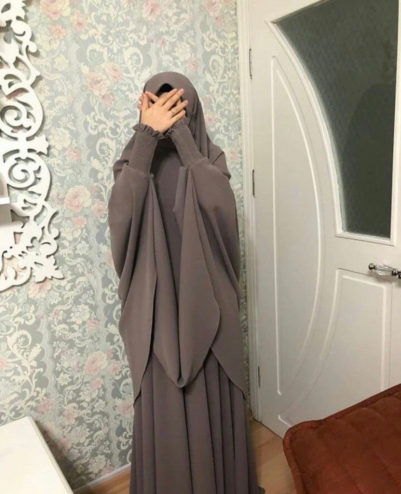 NOOR JILBAB - BUTTER CREPE