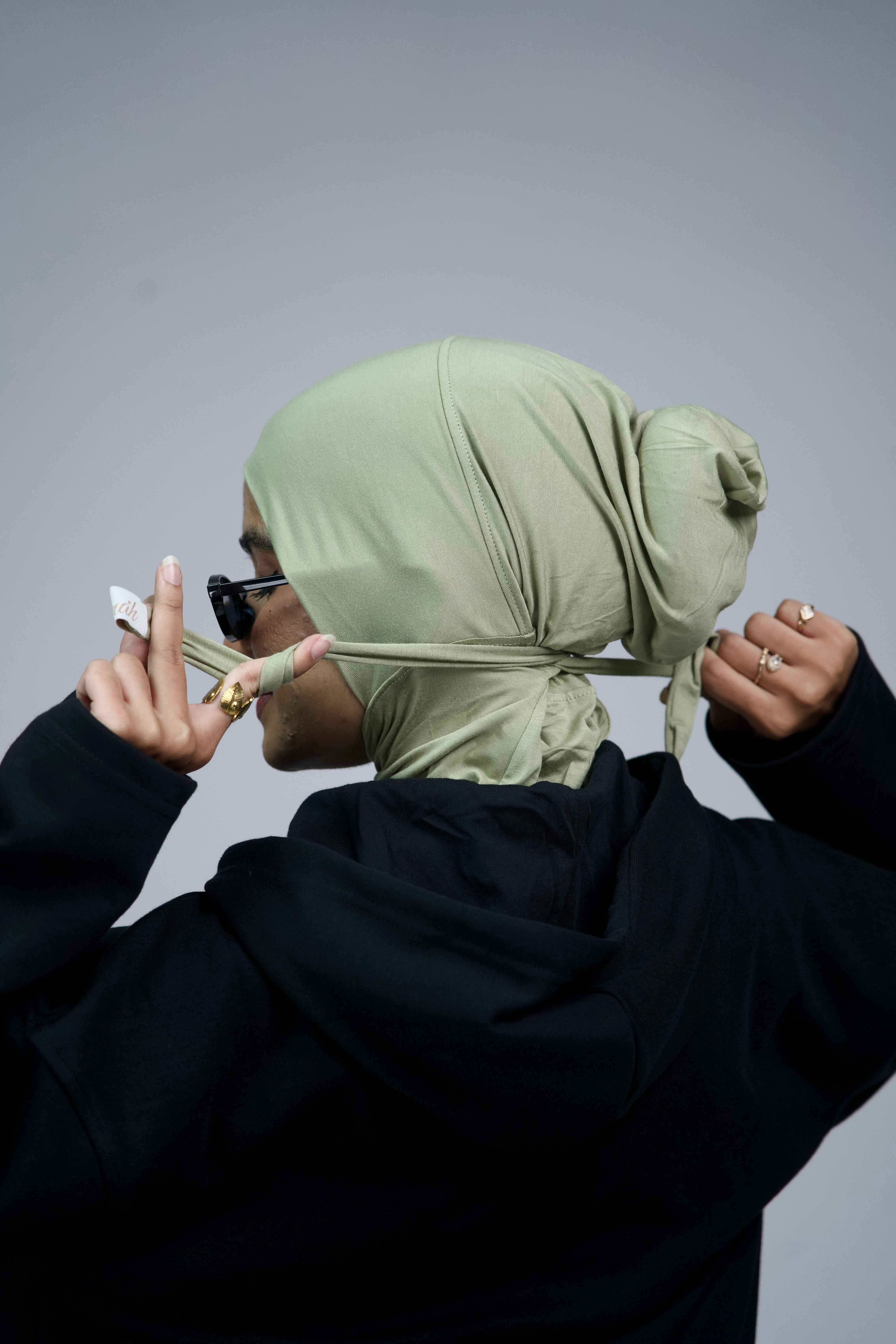 Ninja Hijab Cap - Tie-Back