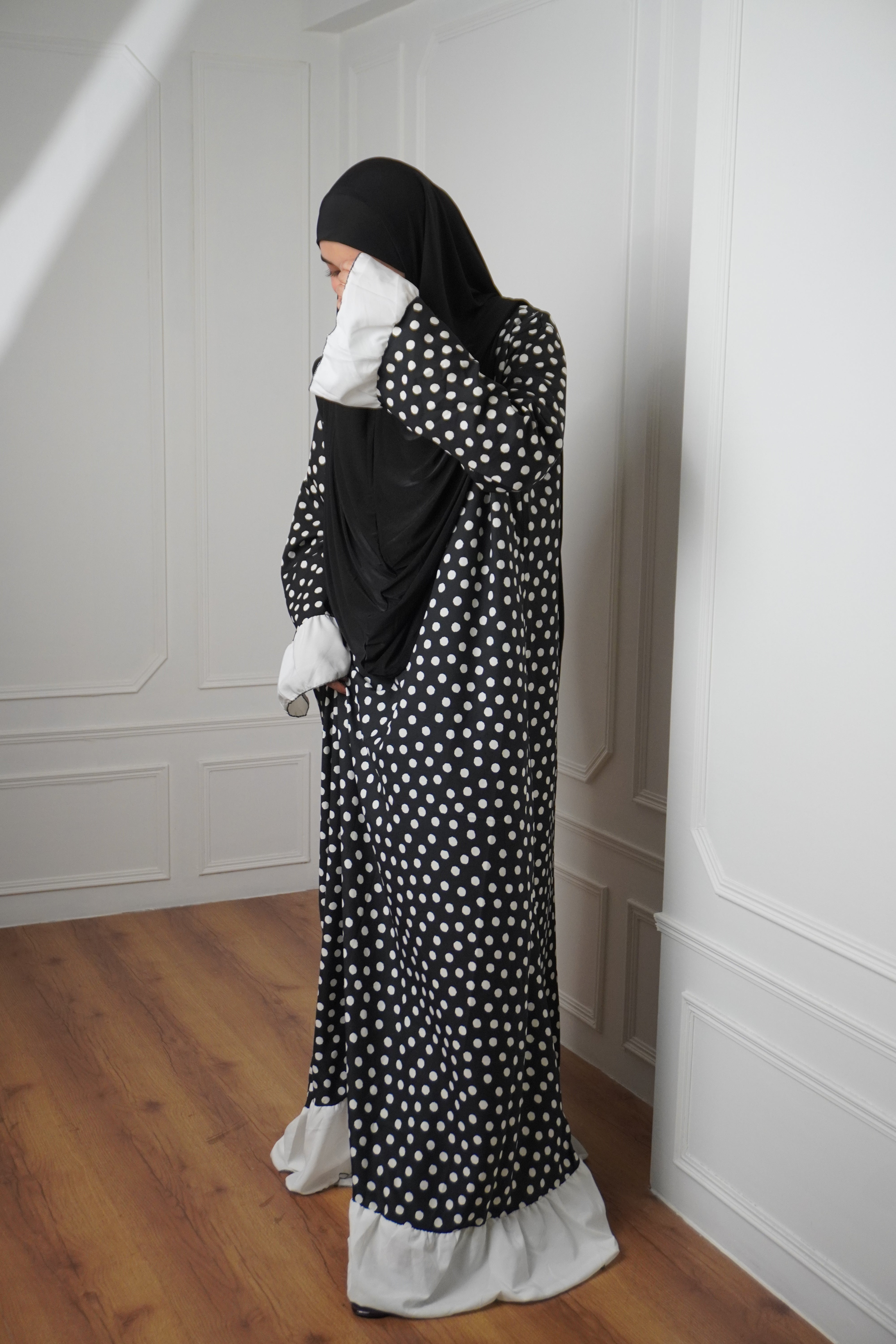 PRAYER SET - POLKA DOT (with makhna)